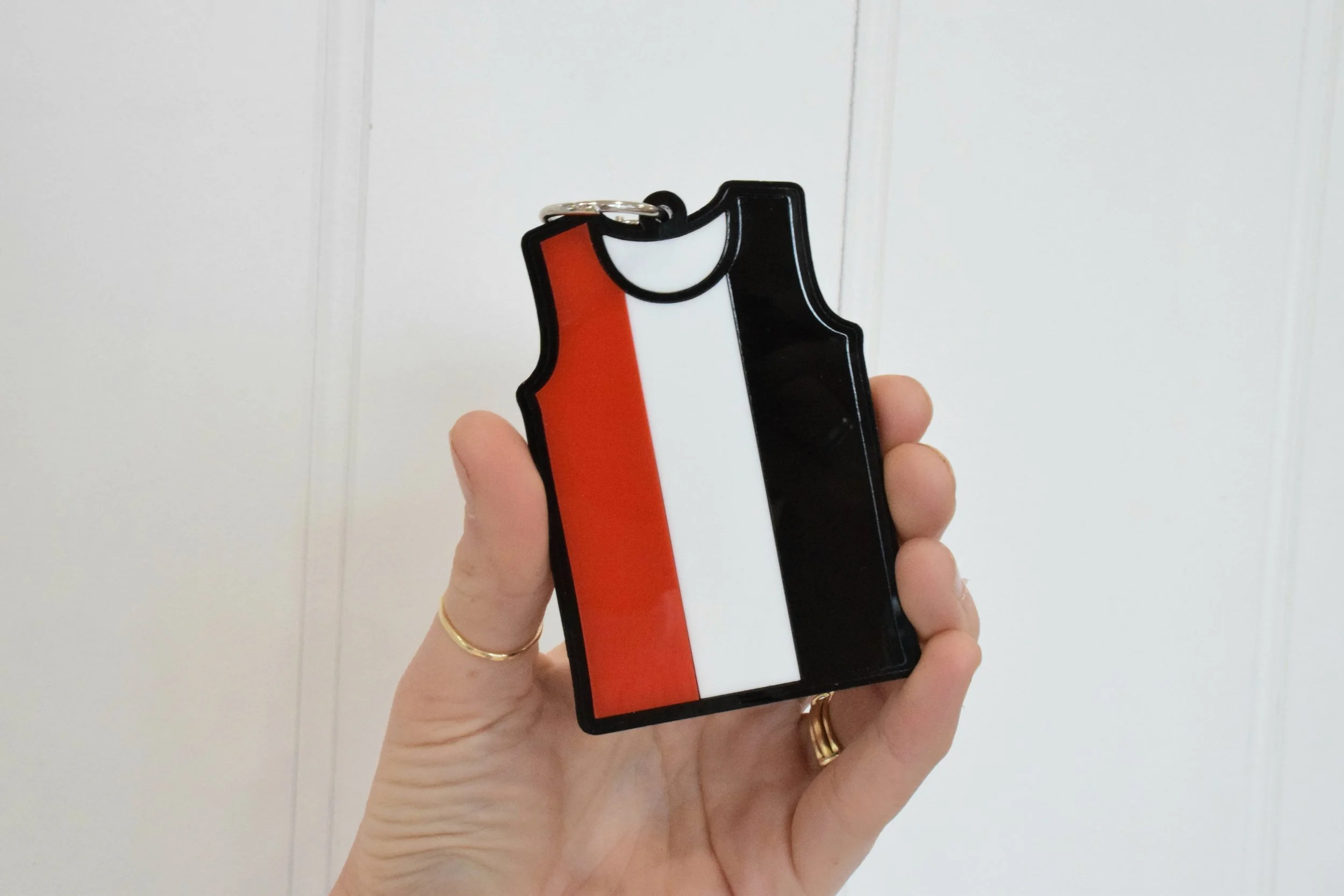 footy jumper keyring