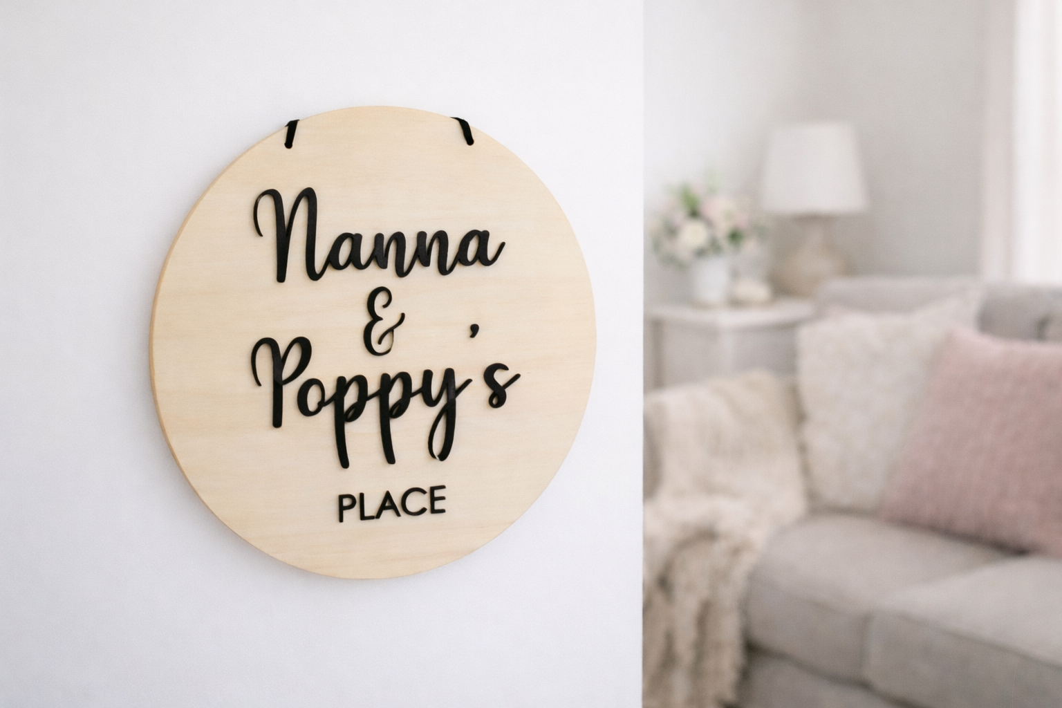 personalised home plaque