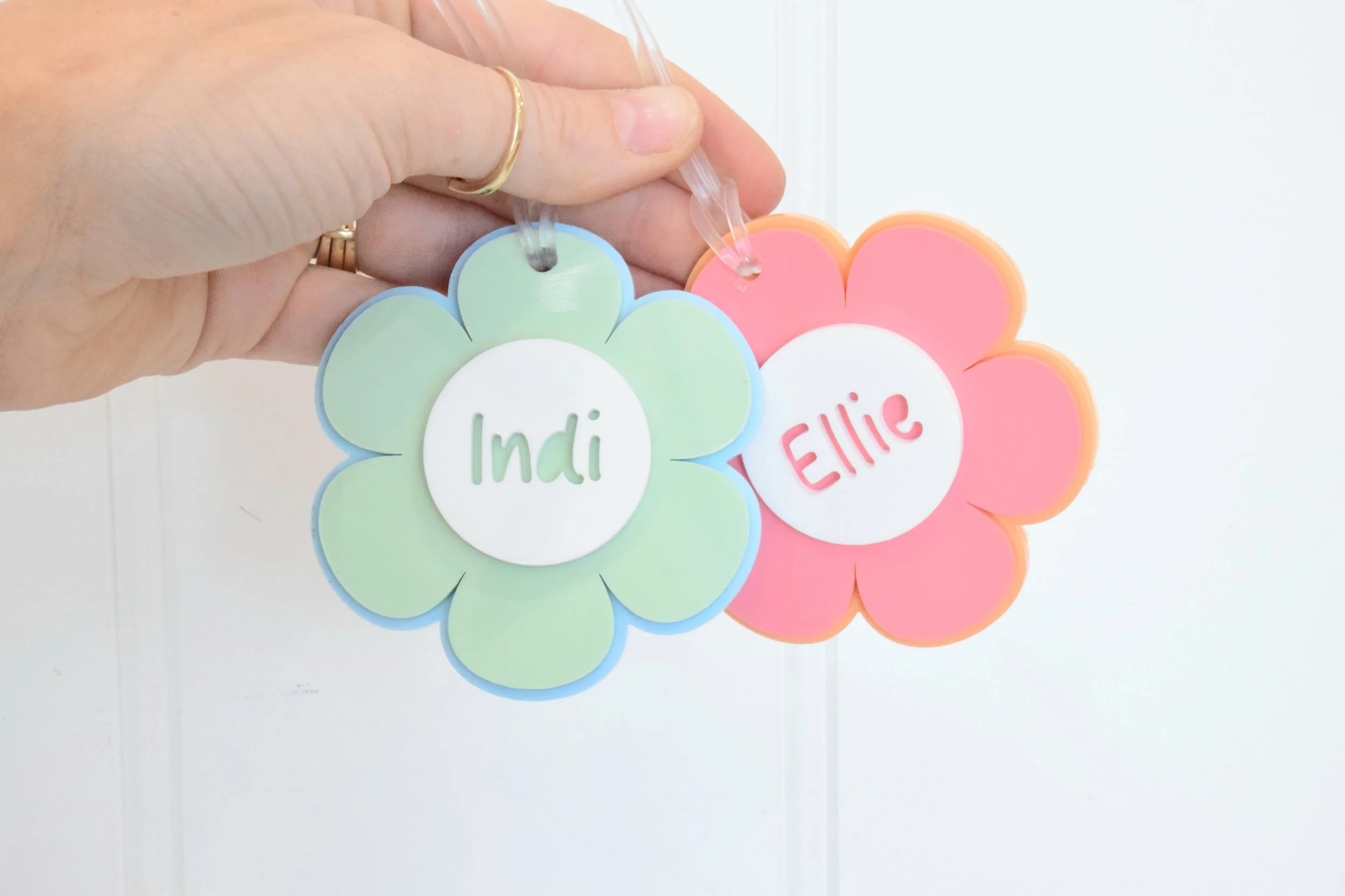 Flower bag tags