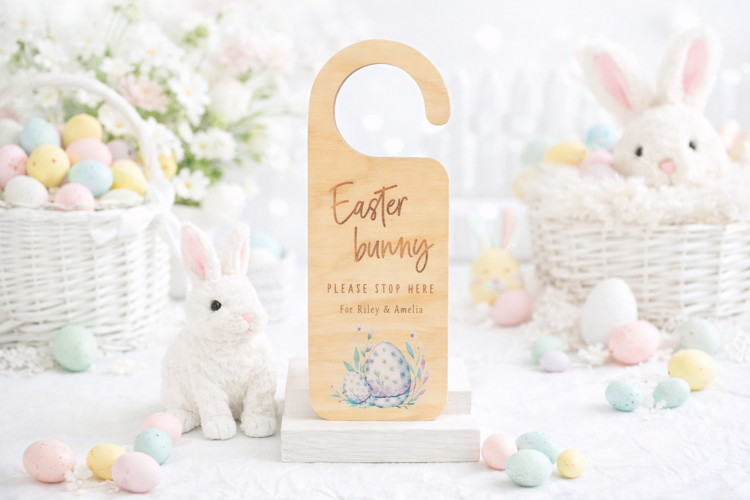 door hanger please stop here