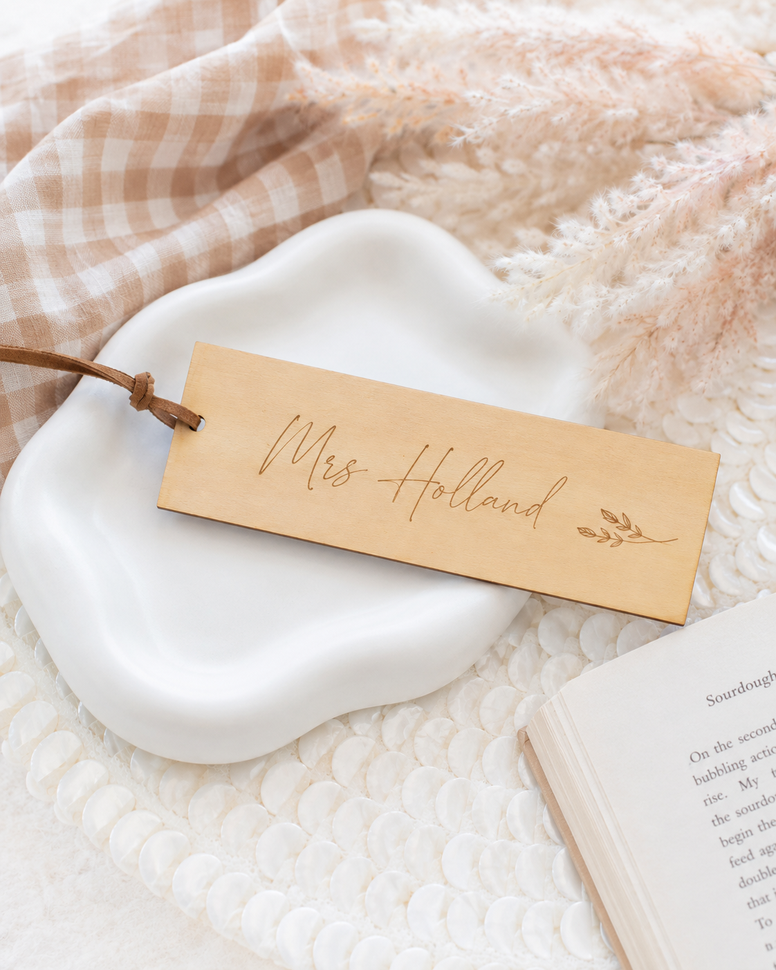 teacher bookmark with name