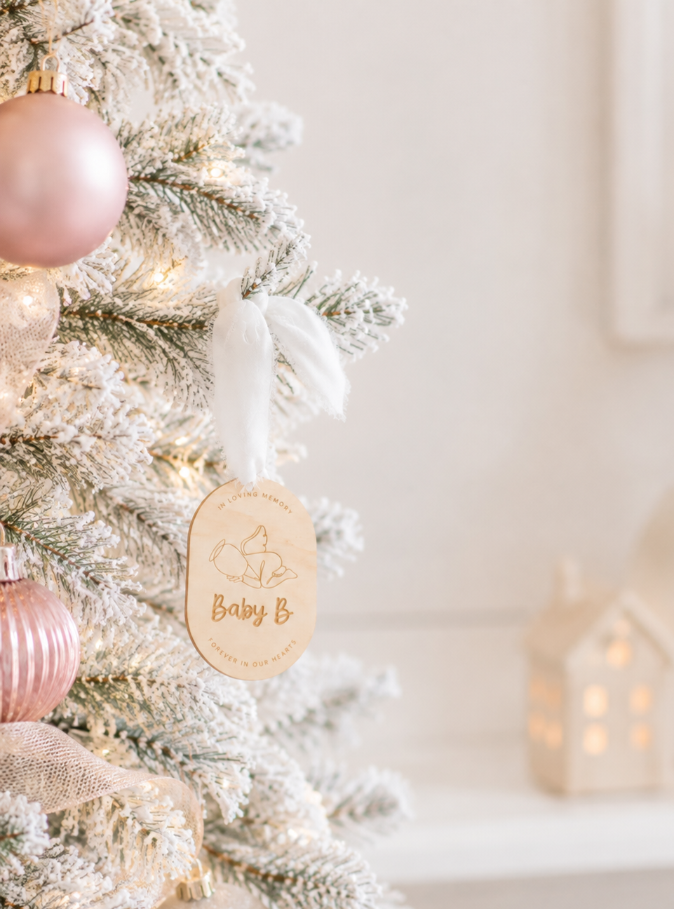 baby memorial ornament