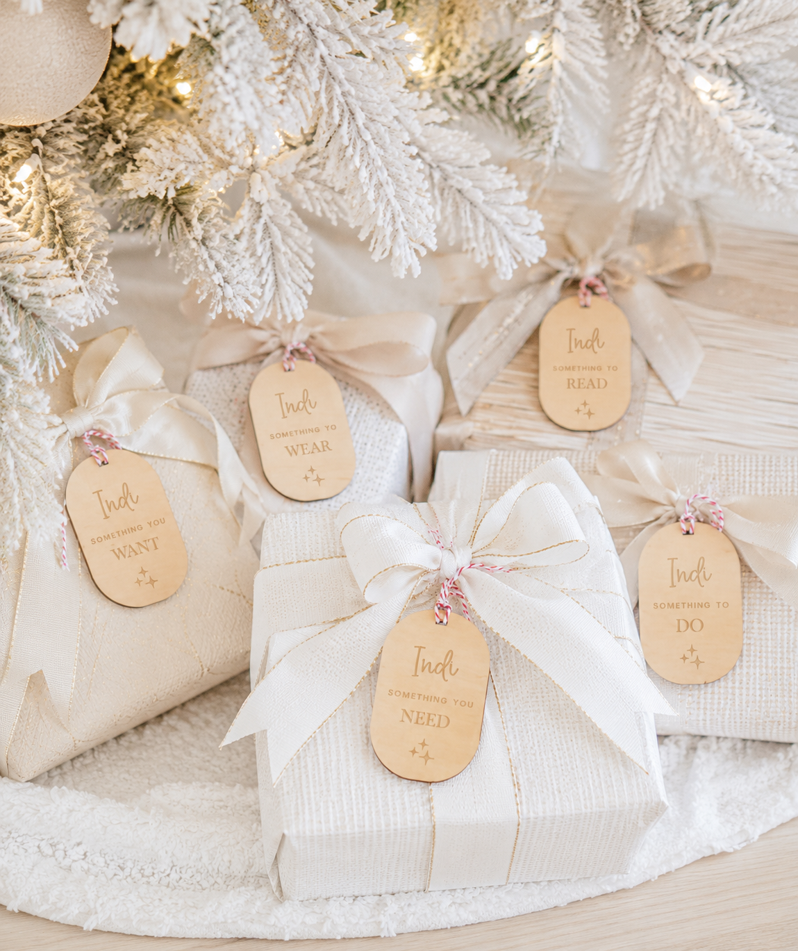 Christmas tags set of 5