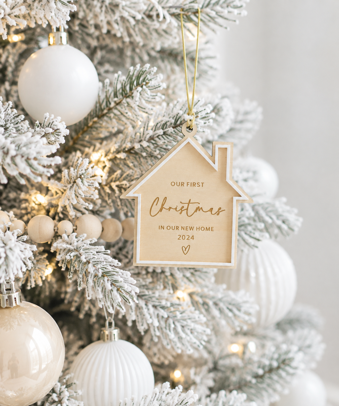 first Christmas in new home ornament