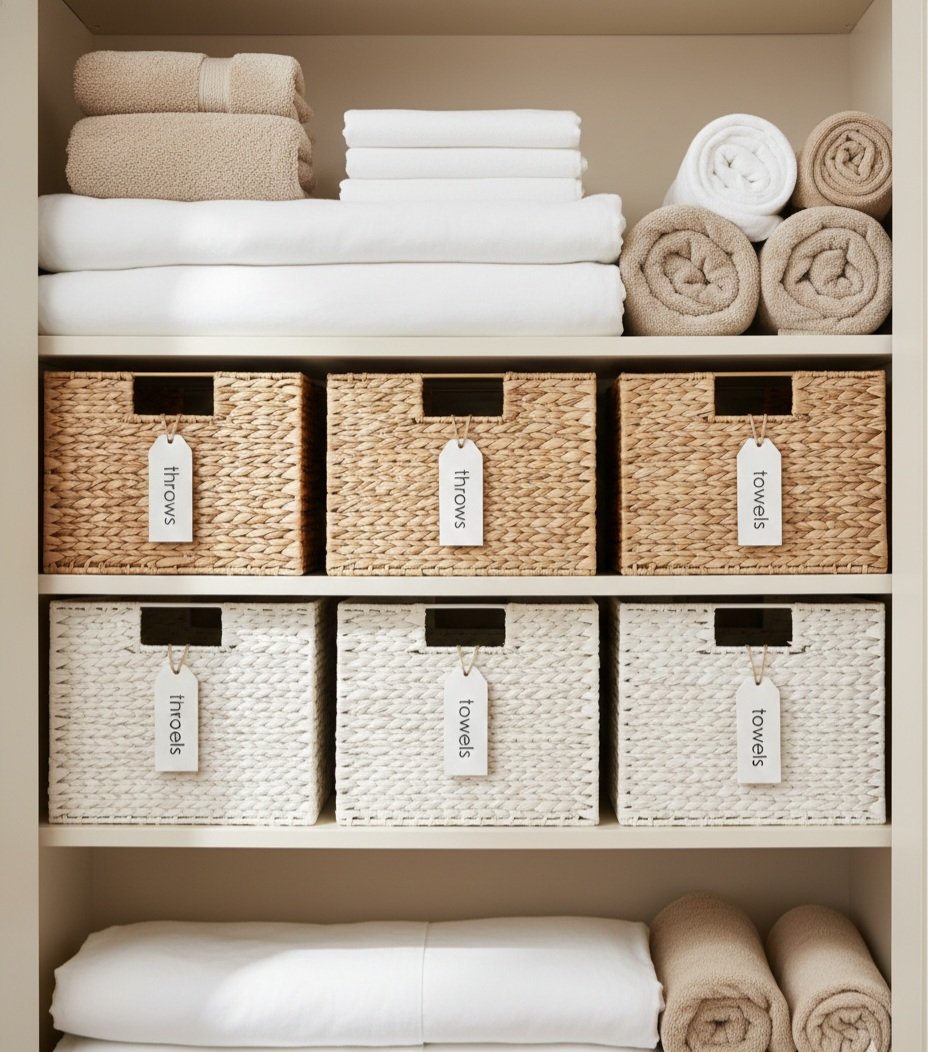 laundry organising tags