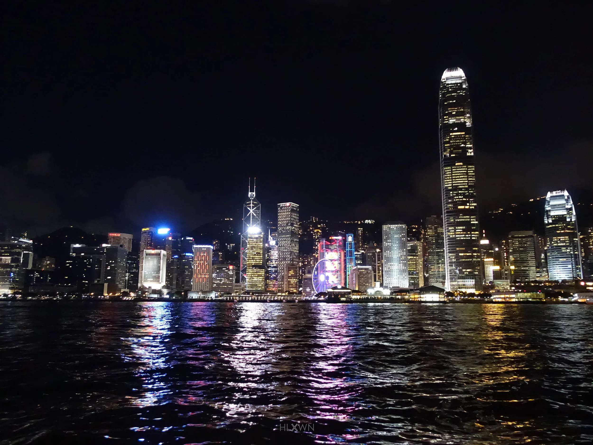 View of Hong Kong Island (Central) from Star Ferry