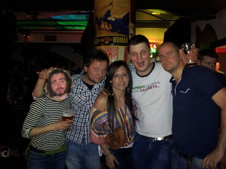 Wayne's head has been super imposed for quality assurance.