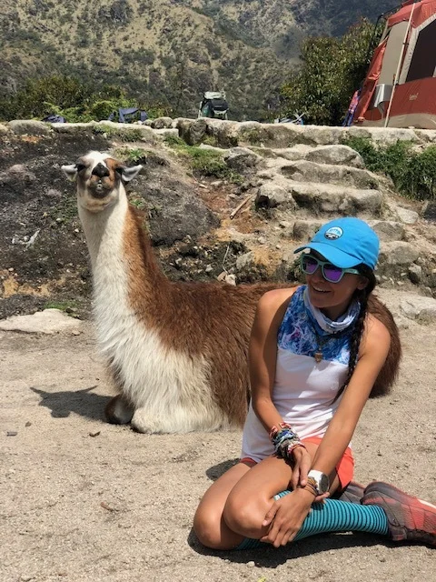 Llama tell you a story about when a porter walked around a llama and got spit on three times; it’s wet, it’s thick mucus and it’s pretty forceful. This is what was going through my mind as Doris turned her head to smile for the camera….