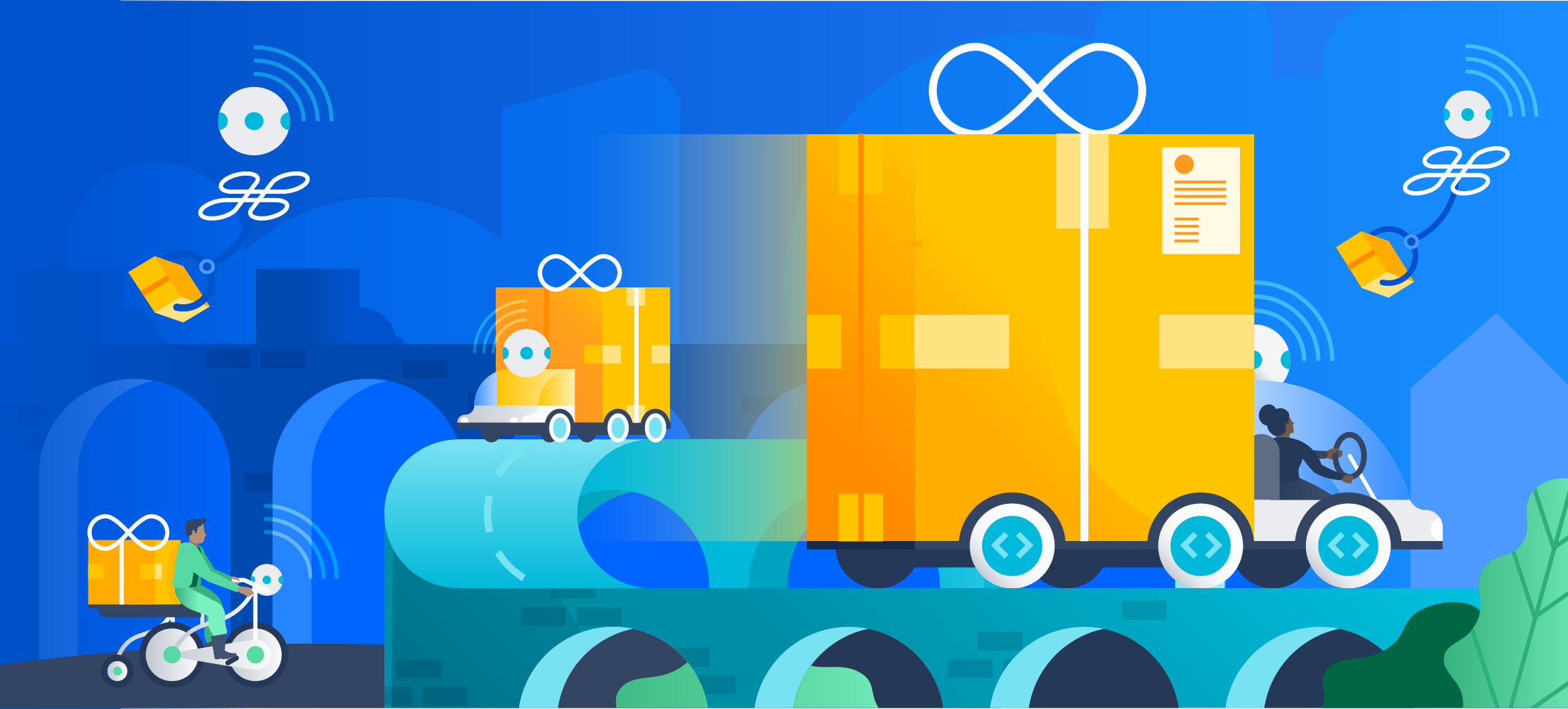 For the code that delivers.