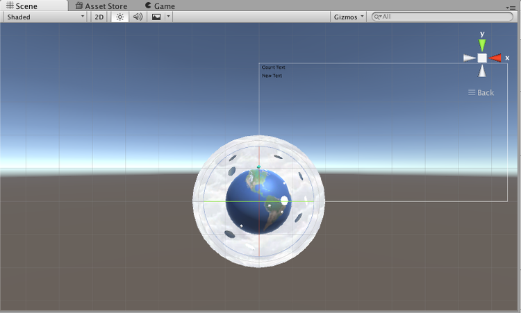 Sreenshots from Unity.