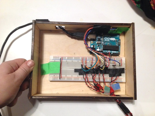Circuitboard & enclosure.