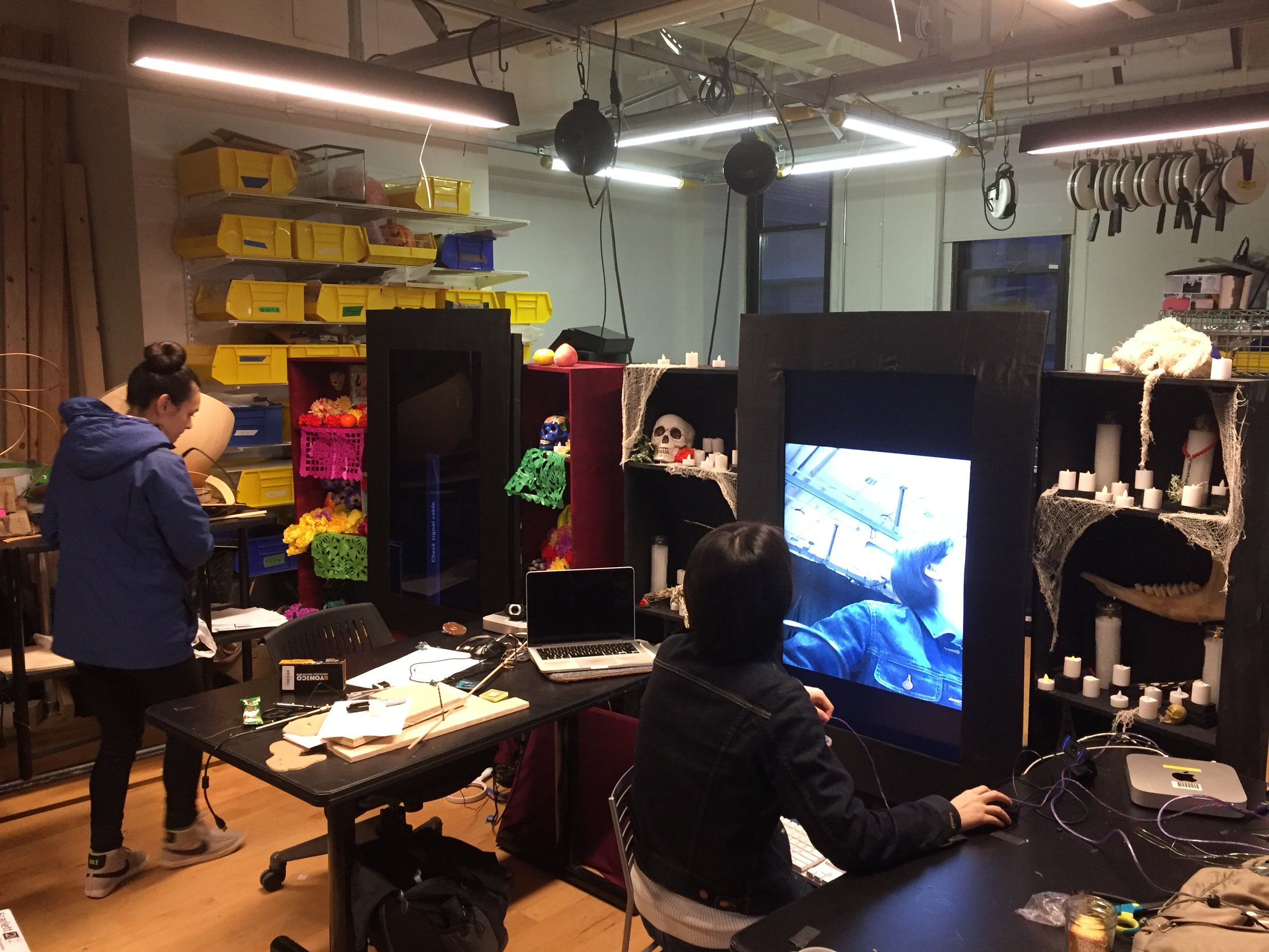 And pre-installed all of our components to make sure that everything fit and worked as planned.