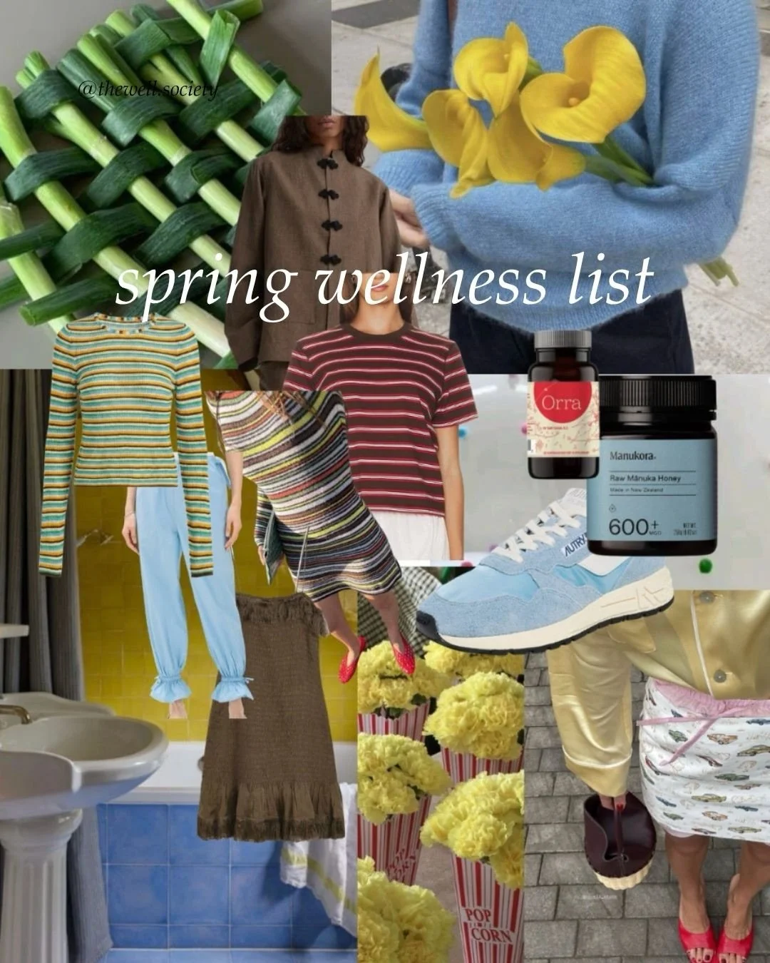 List of Seasonal Foods for spring on Substack (link in bio)