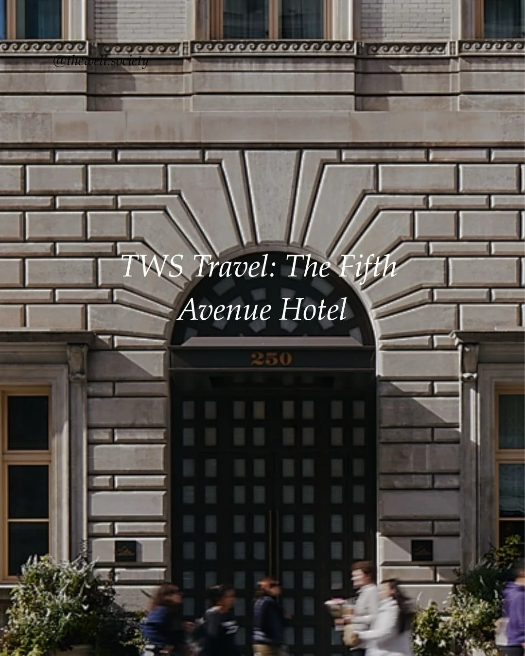 Wellness in travel is shifting.

Less about surface-level indulgence, more about environments that support regulation, sleep, and sustained energy. 

The Fifth Avenue Hotel is a case study in this shift. A space designed not just to impress, but to r