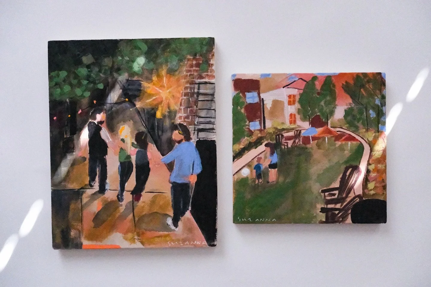 All my previous gallery exclusive travelscapes are now available on suztart.com along with these two newbies!

Which means any purchase you make will directly support my small business. Say no to T*rget and Am*z*n art!!!! Shop small and make a pregna