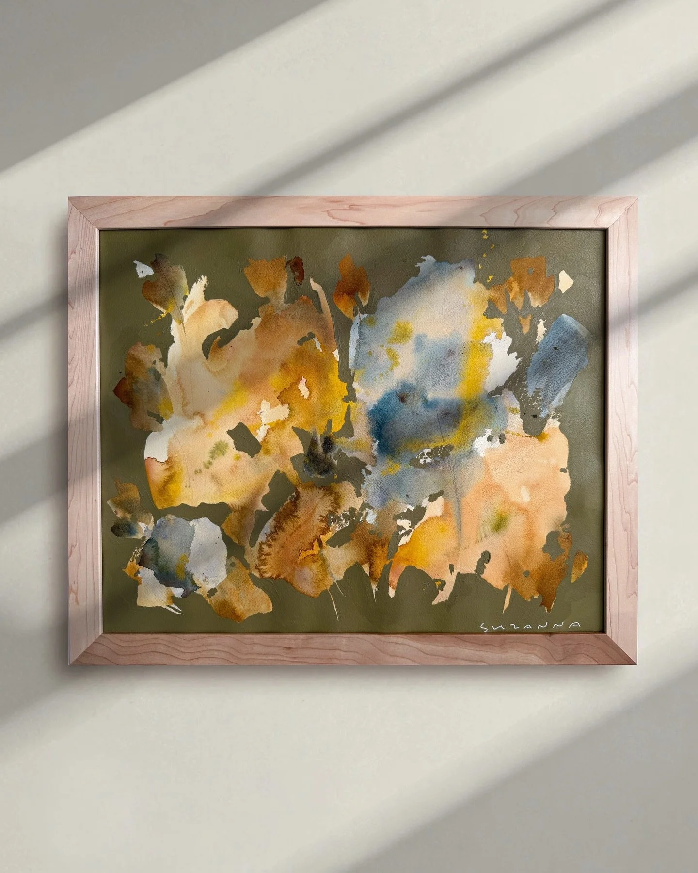 Olive You is by far my favorite of the latest Framed Florals collection. Gonna let this one hang in my house until a lucky collector snags it

#framedflorals #floralart #abstractfloral