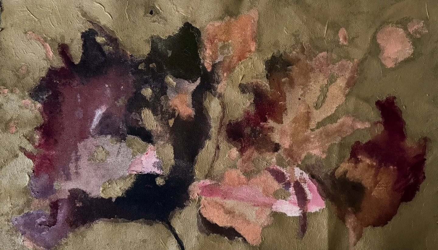 Not back from maternity leave, and if Theo can help it I never will be. Just felt like posting this last painting I did before he was born. I&rsquo;m very excited about the direction and am excited about trying some larger ones&hellip; one of these d