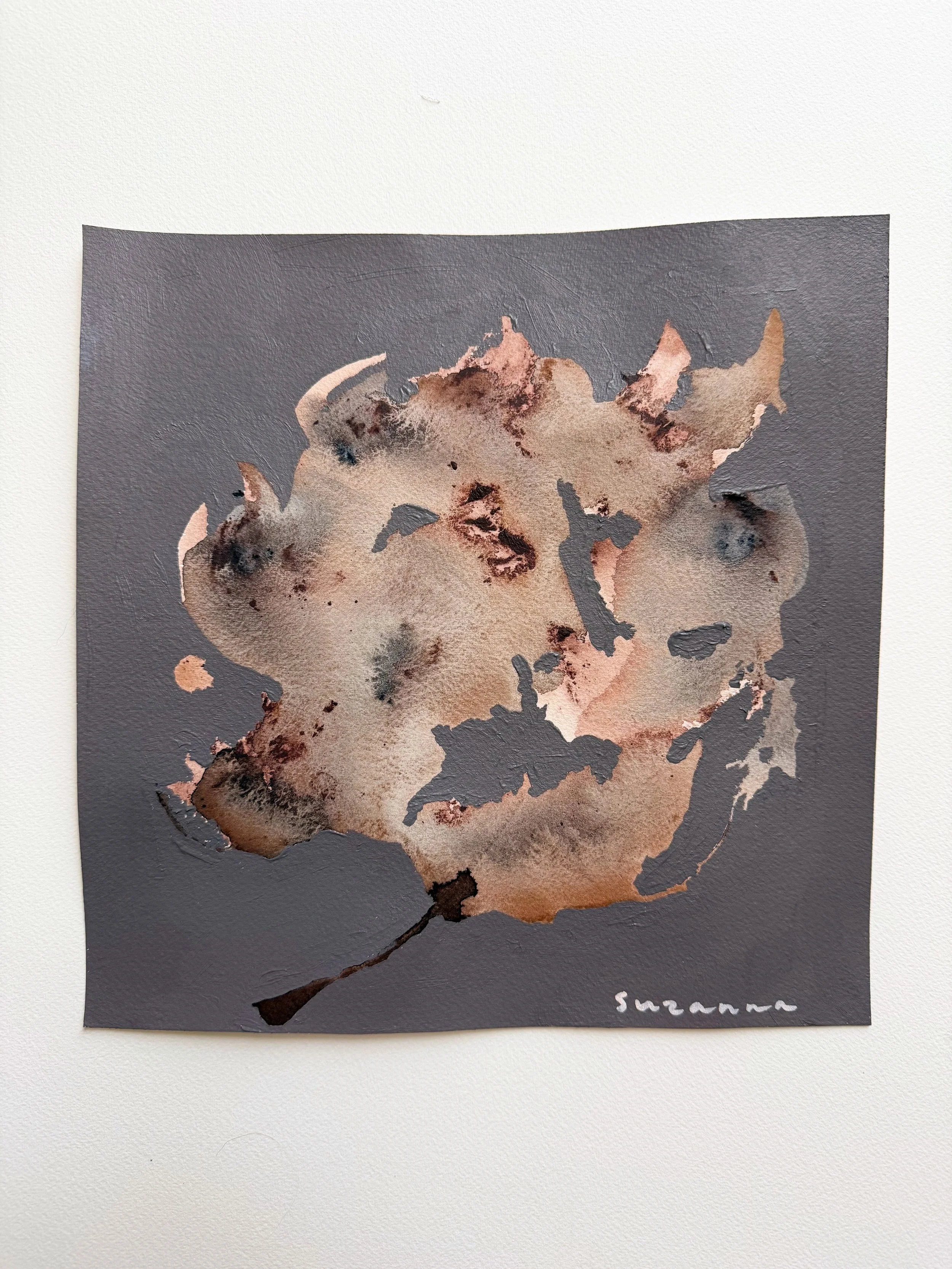 Just listed 🩶 did this one a while back and finally got around to listing it. I guess I&rsquo;ve been a little busy??

Grey Skies, 10x10&rdquo; acrylic on paper, unframed 

#foundflowers #floralpaintings #abstractflowers