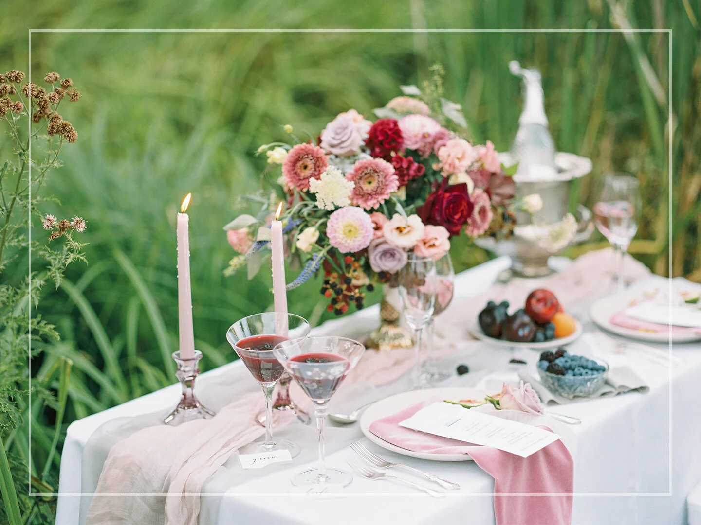 Summertime Reception | Styled Session | Victoria B.C.