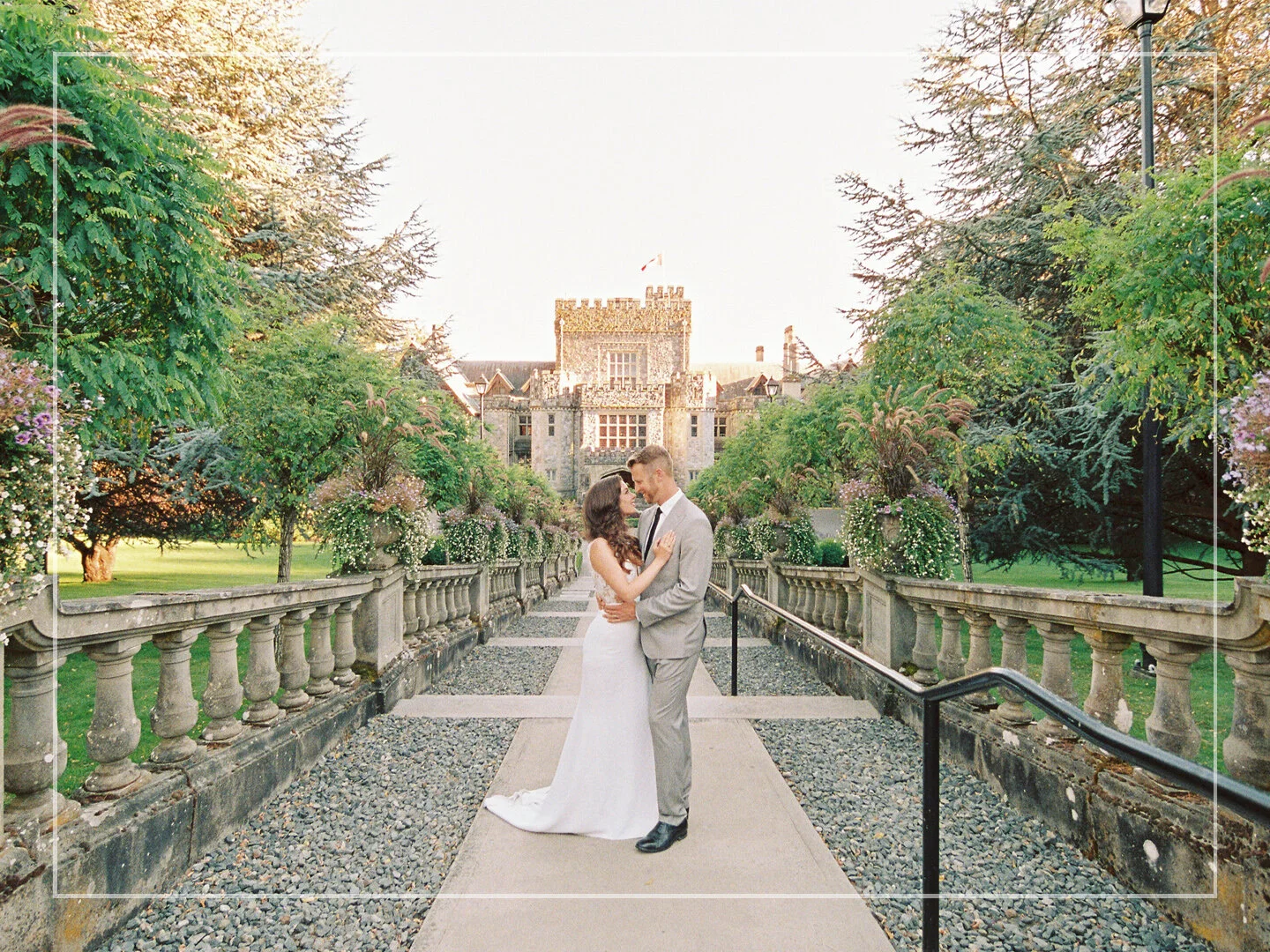 Janelle + Linden | Couple Session | Hatley Castle 