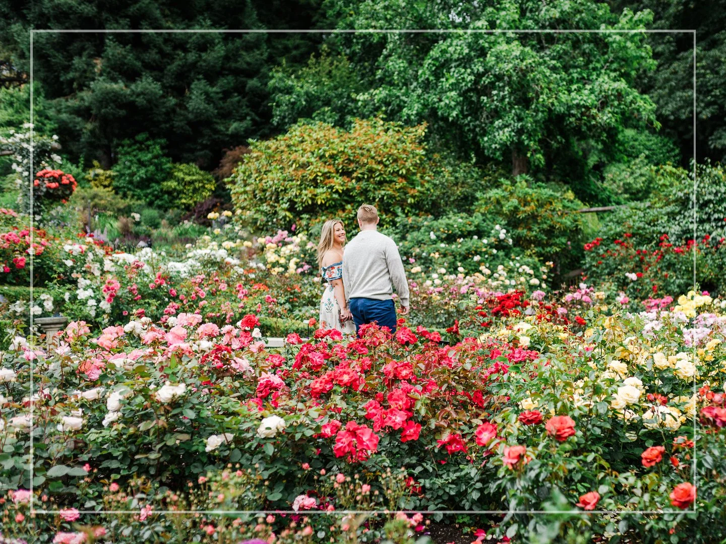 Brittany + Michael | Proposal | Butchart Gardens