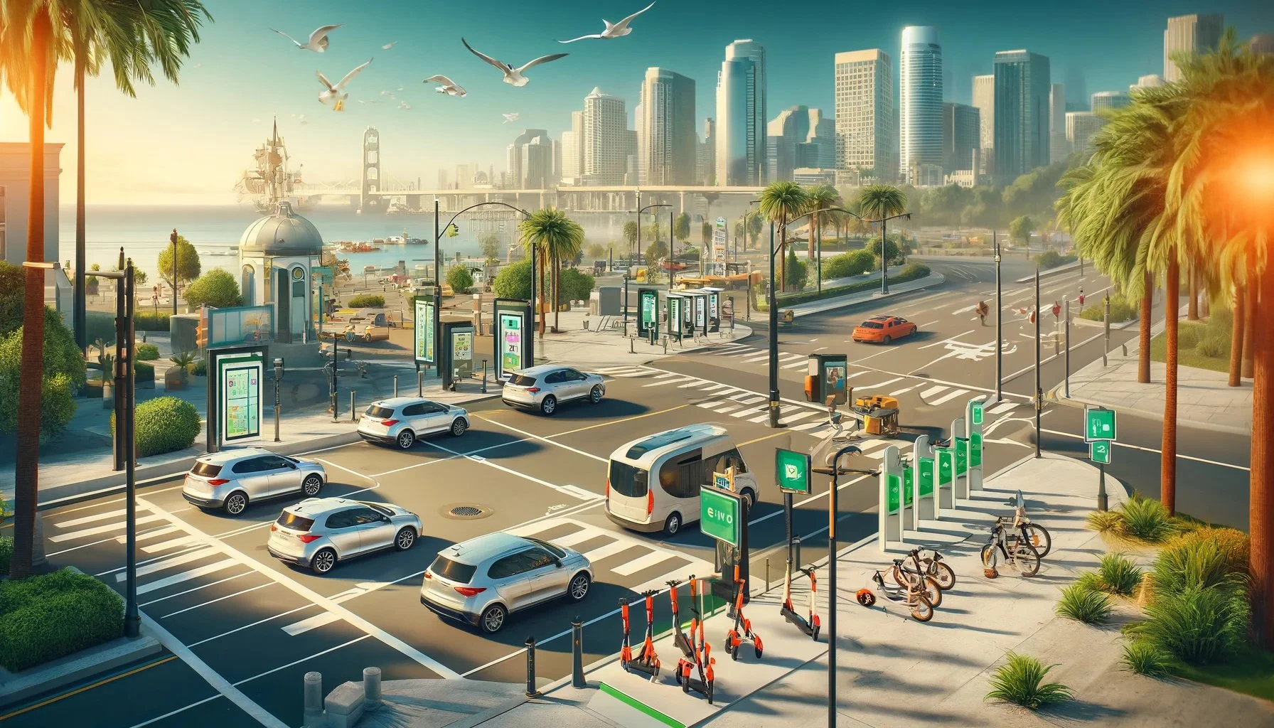 The Role of Vehicle Sharing in Achieving Sustainable Urban Mobility in San Diego