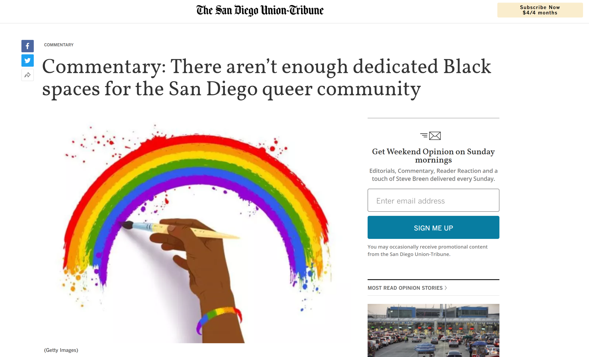 Commentary: There aren’t enough dedicated Black spaces for the San Diego queer community