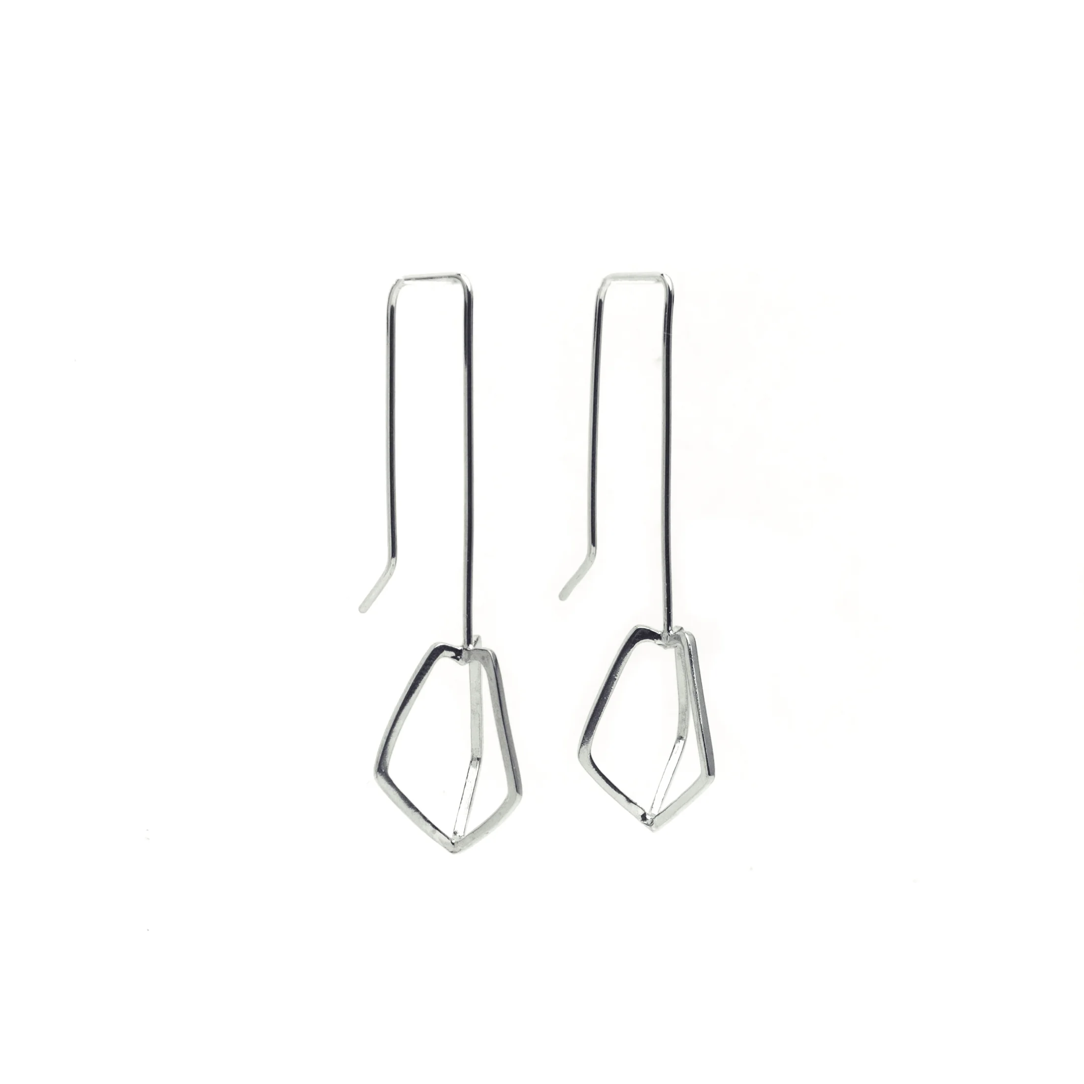 Kate McLaughlin Jewellery Tail Fin hollow earrings