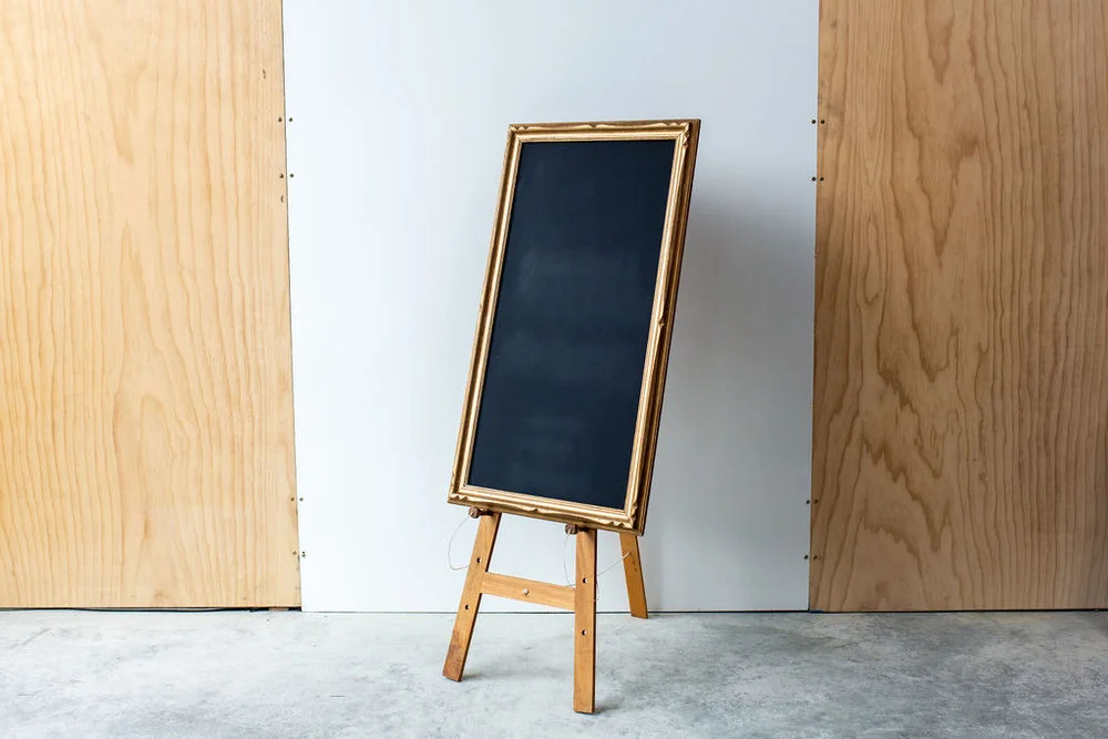 SIGNAGE_TallGoldFramedBlackboard.jpg