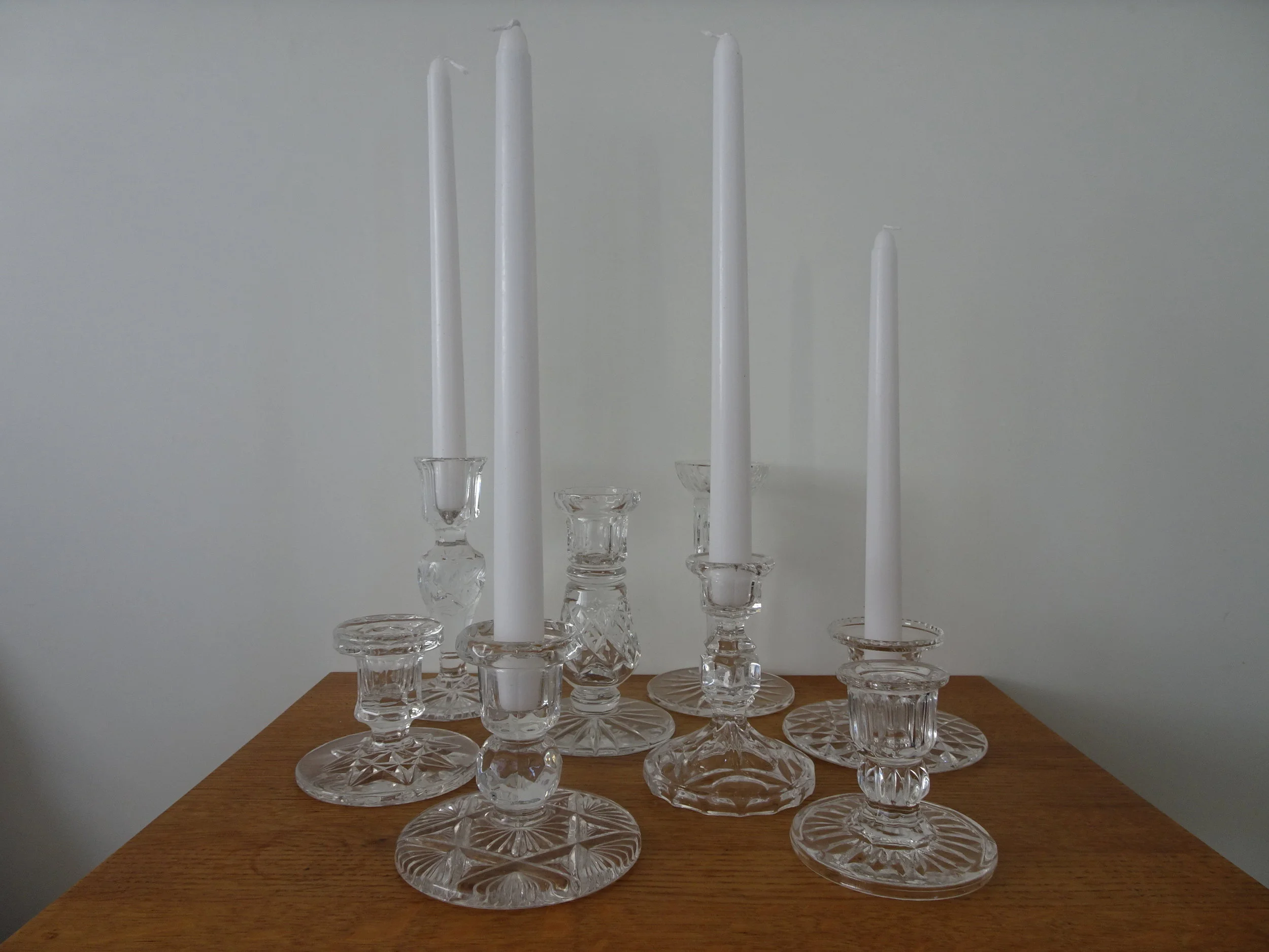 DECORATIVE_Vintage Glass/Crystal Candle Holder_01