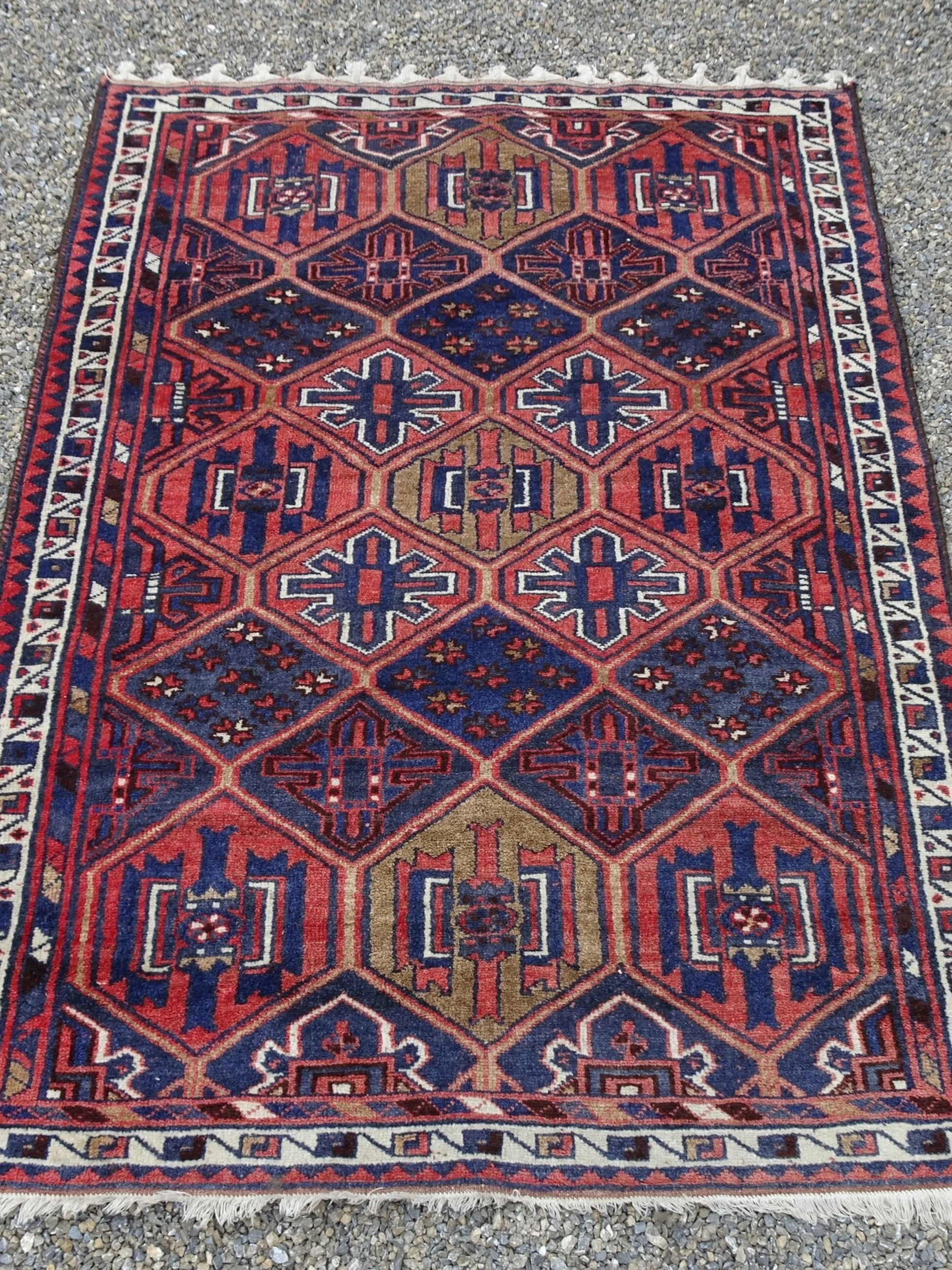 SOFT FURNISHINGS_X-Large Autumnal Persian Rug_01