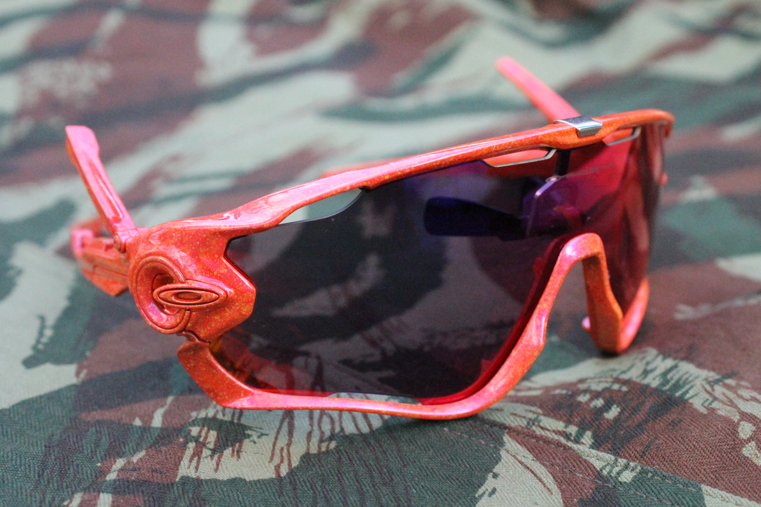 custom painted oakleys