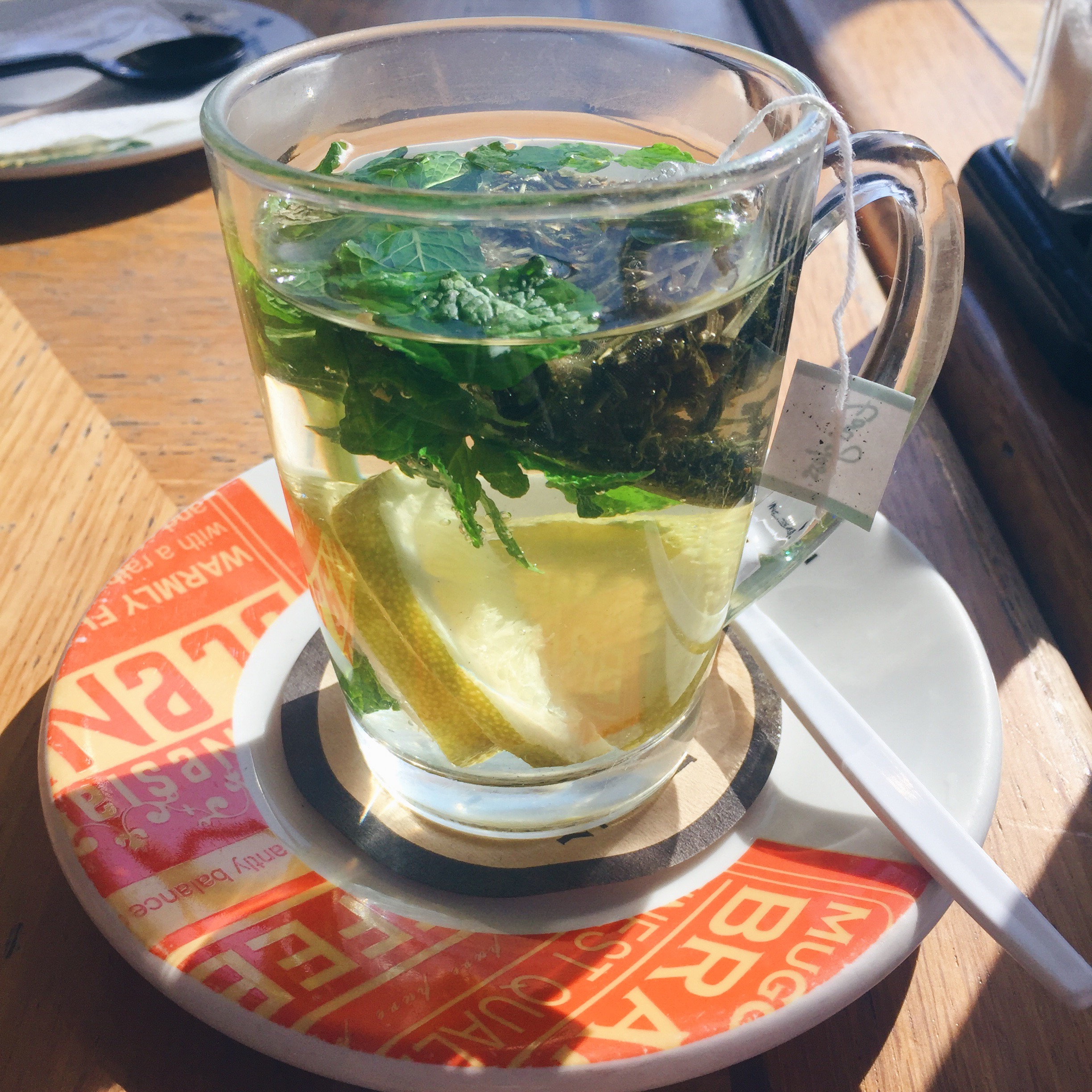Infused Lemon and Mint Green Tea ~ 28.90 ZAR
