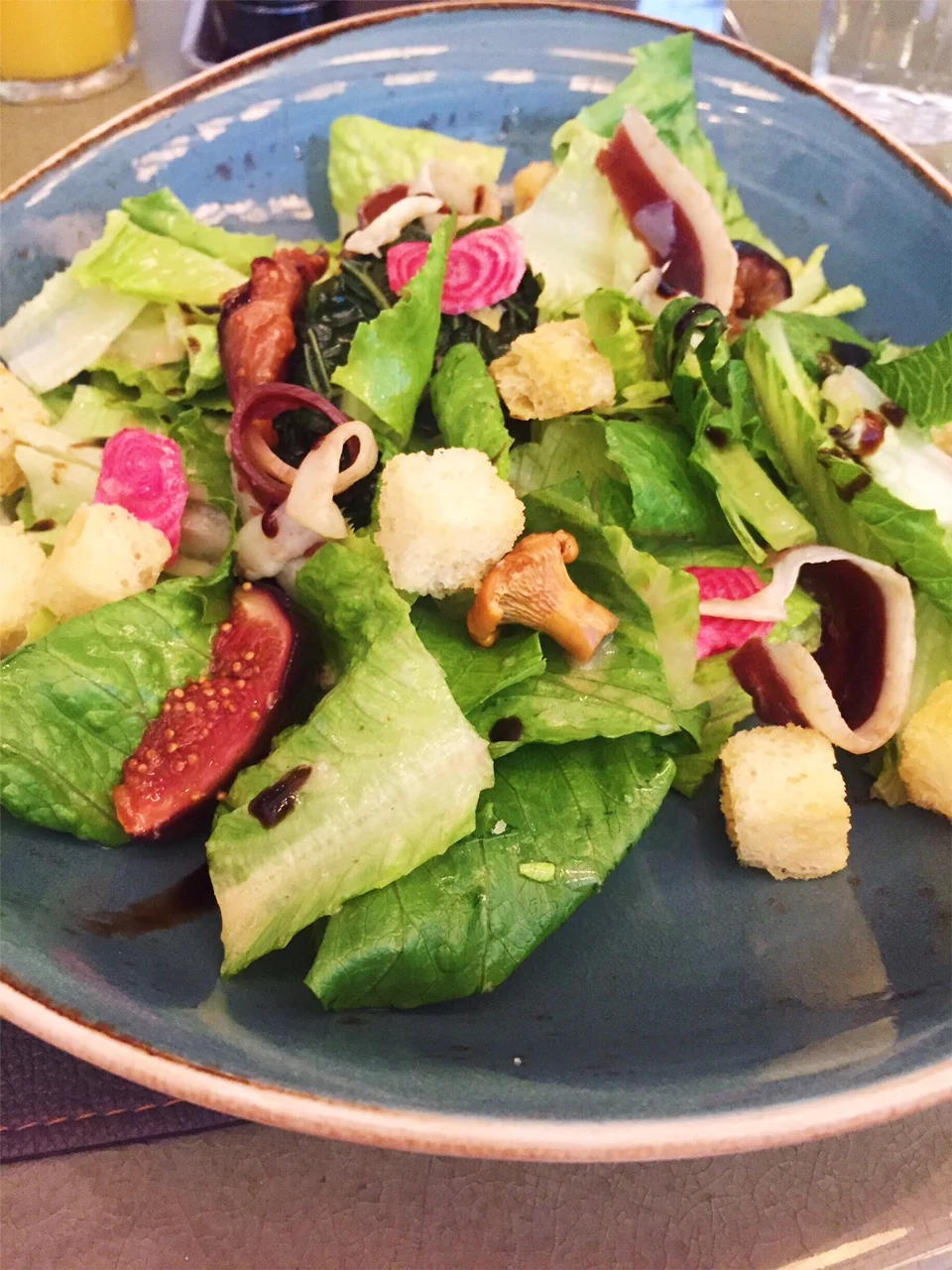 Grilled Kale & Fig