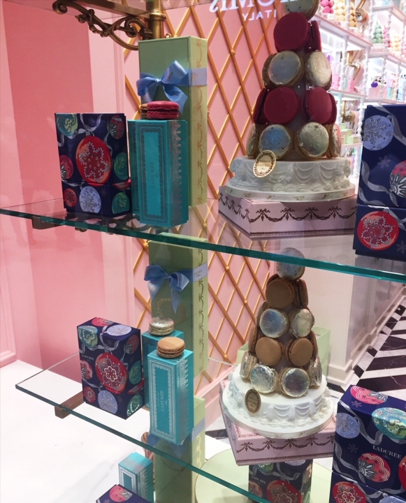 Ladurée Macaron Pyramids