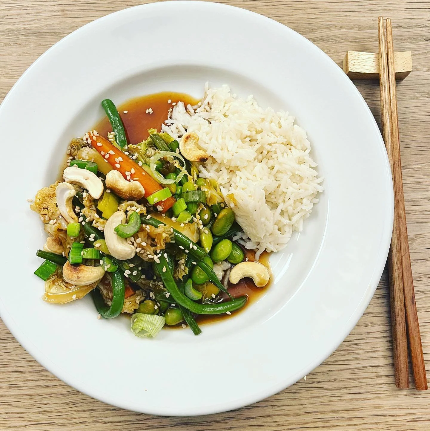 Asiatische Gemüsepfanne