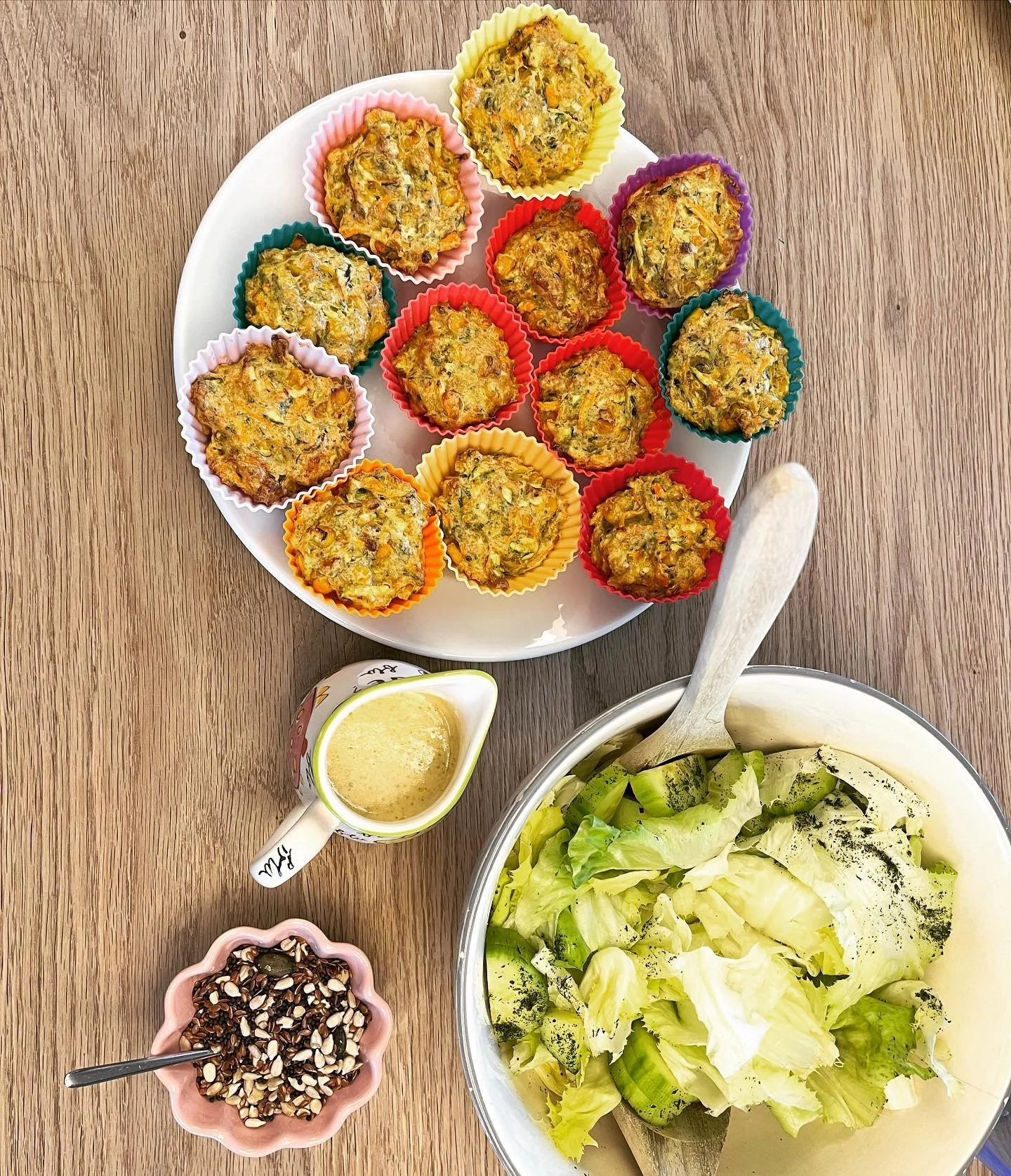 Gemüsemuffins als Resteverwertung