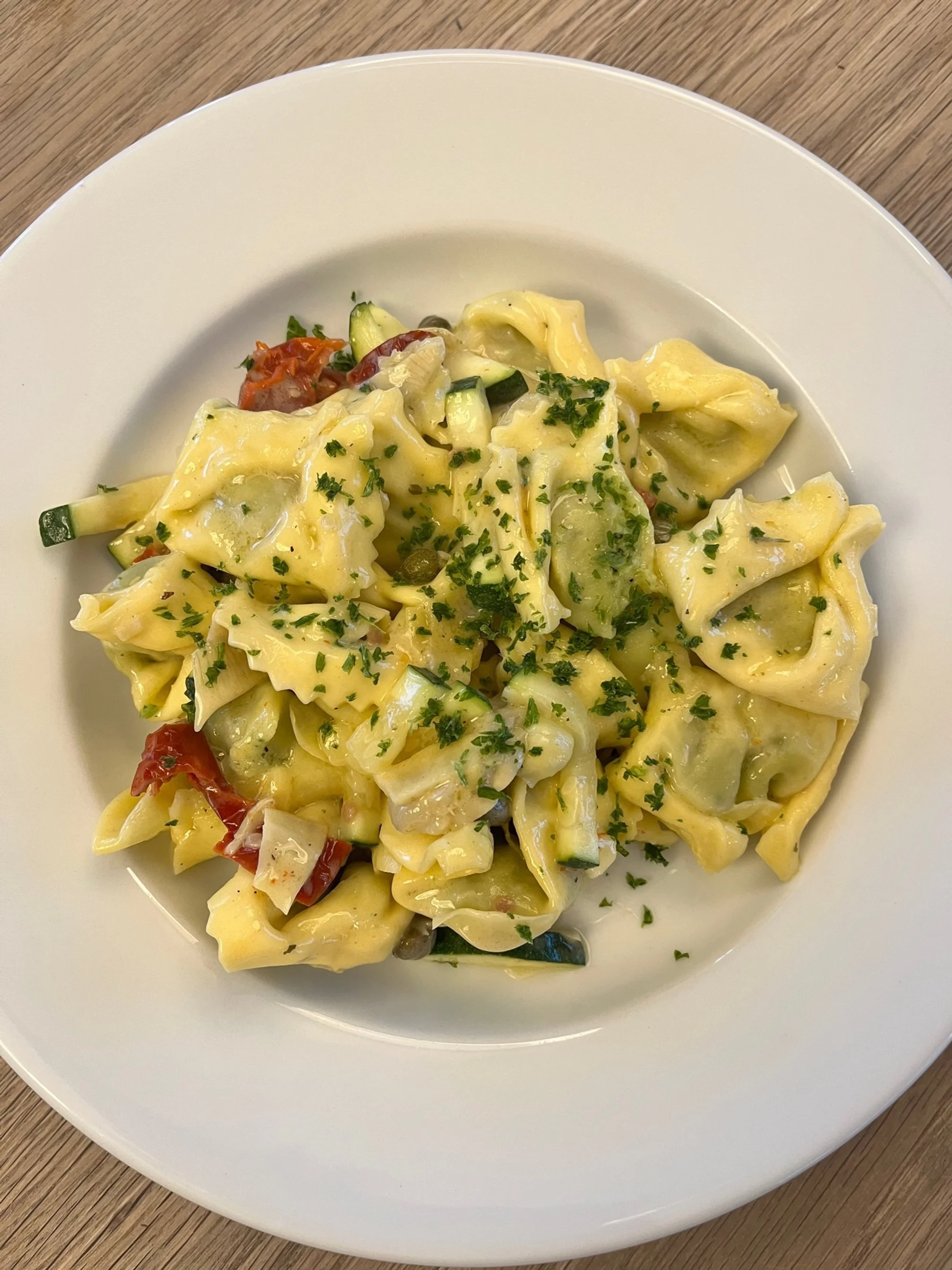 Ravioli Pfanne