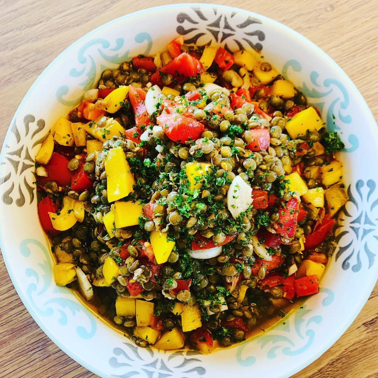 Linsensalat