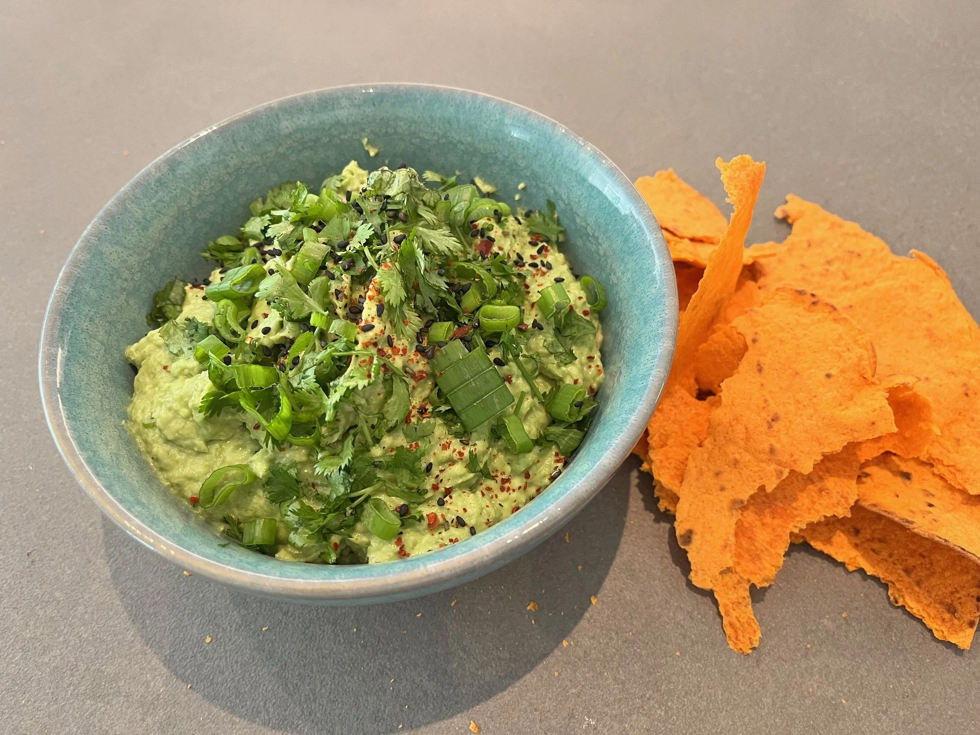Grünes Bohnen-Hummus