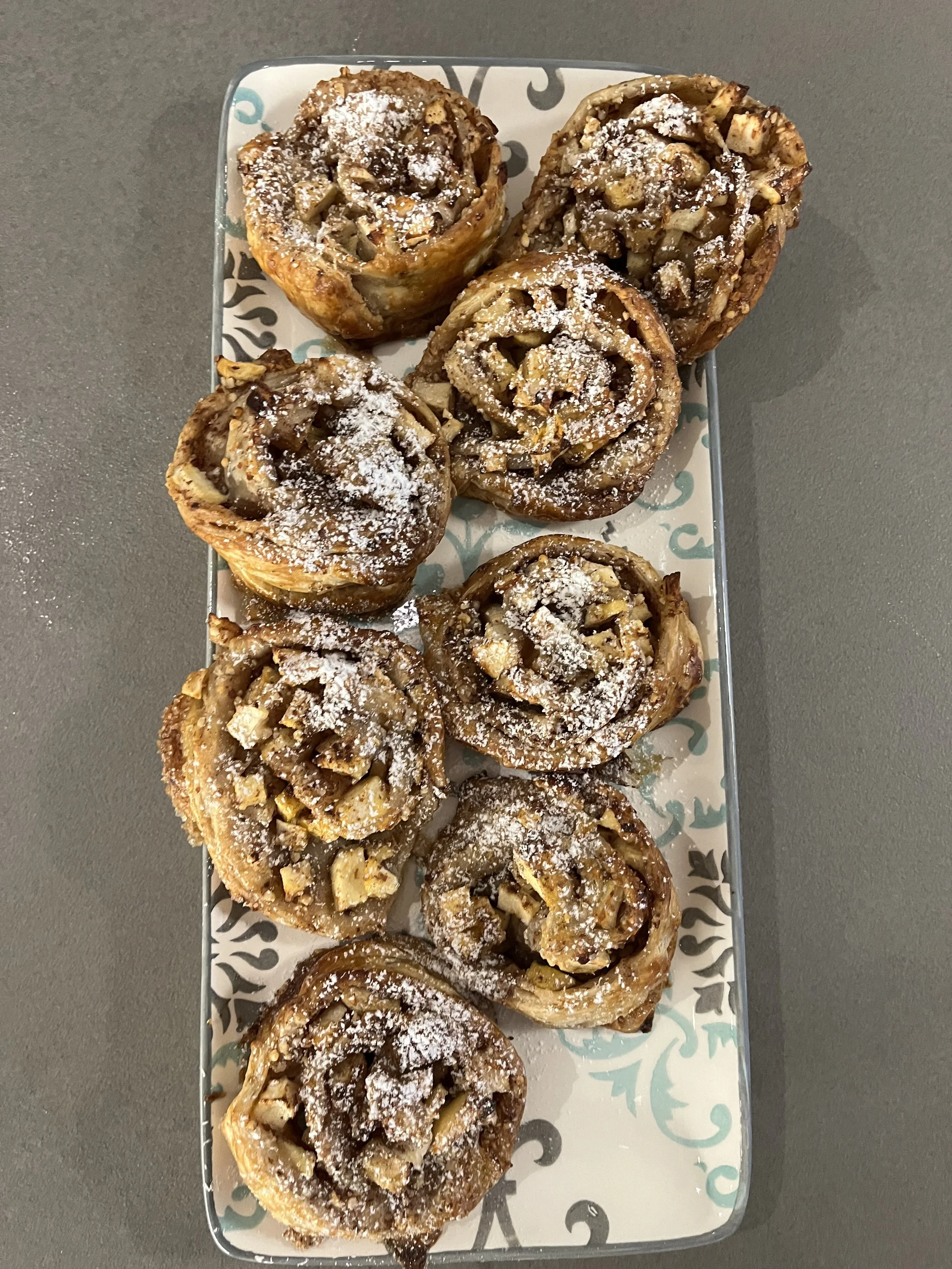 Zimt Apfel Schnecken