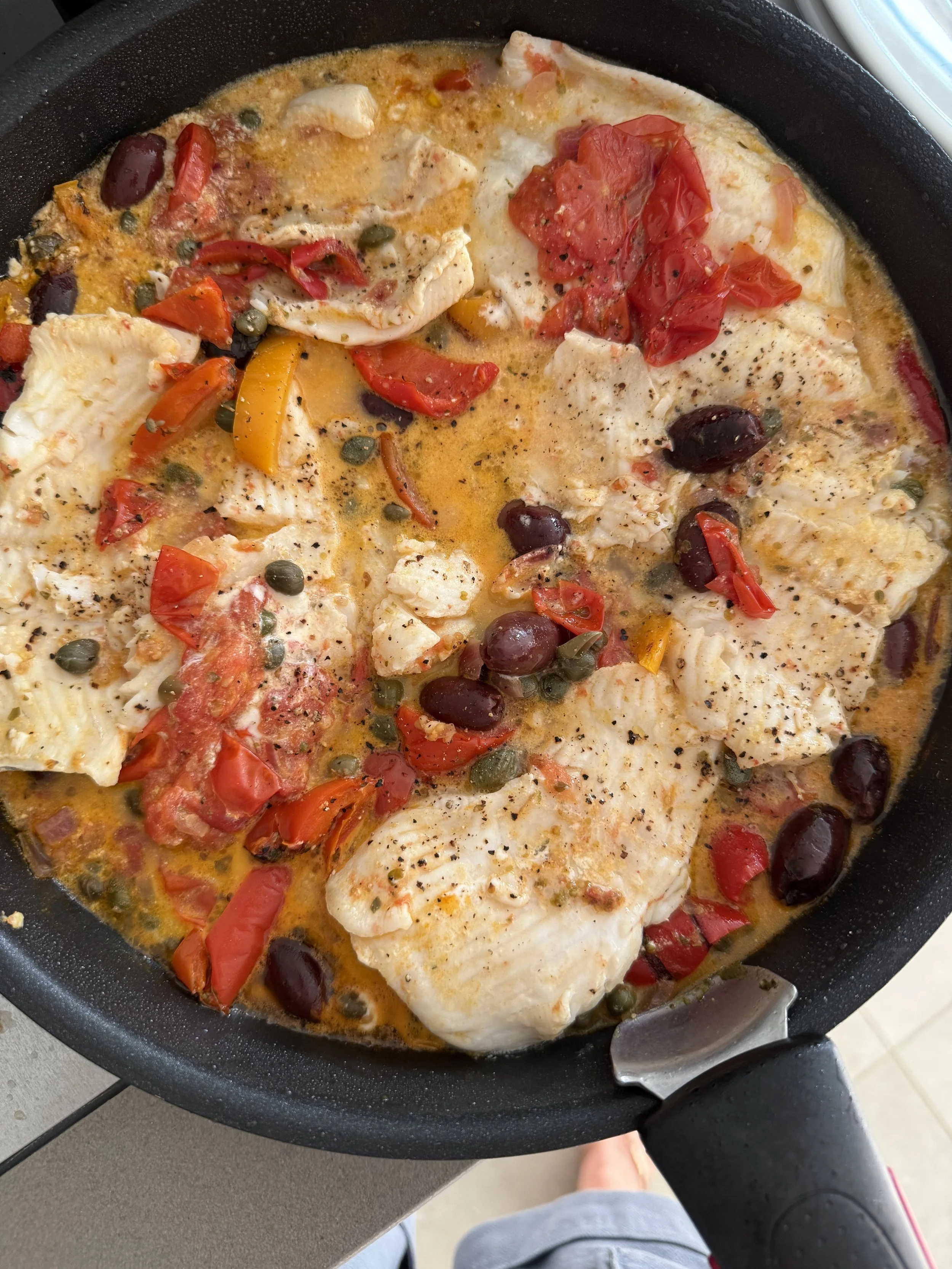 Fischpfanne mit Quinoa