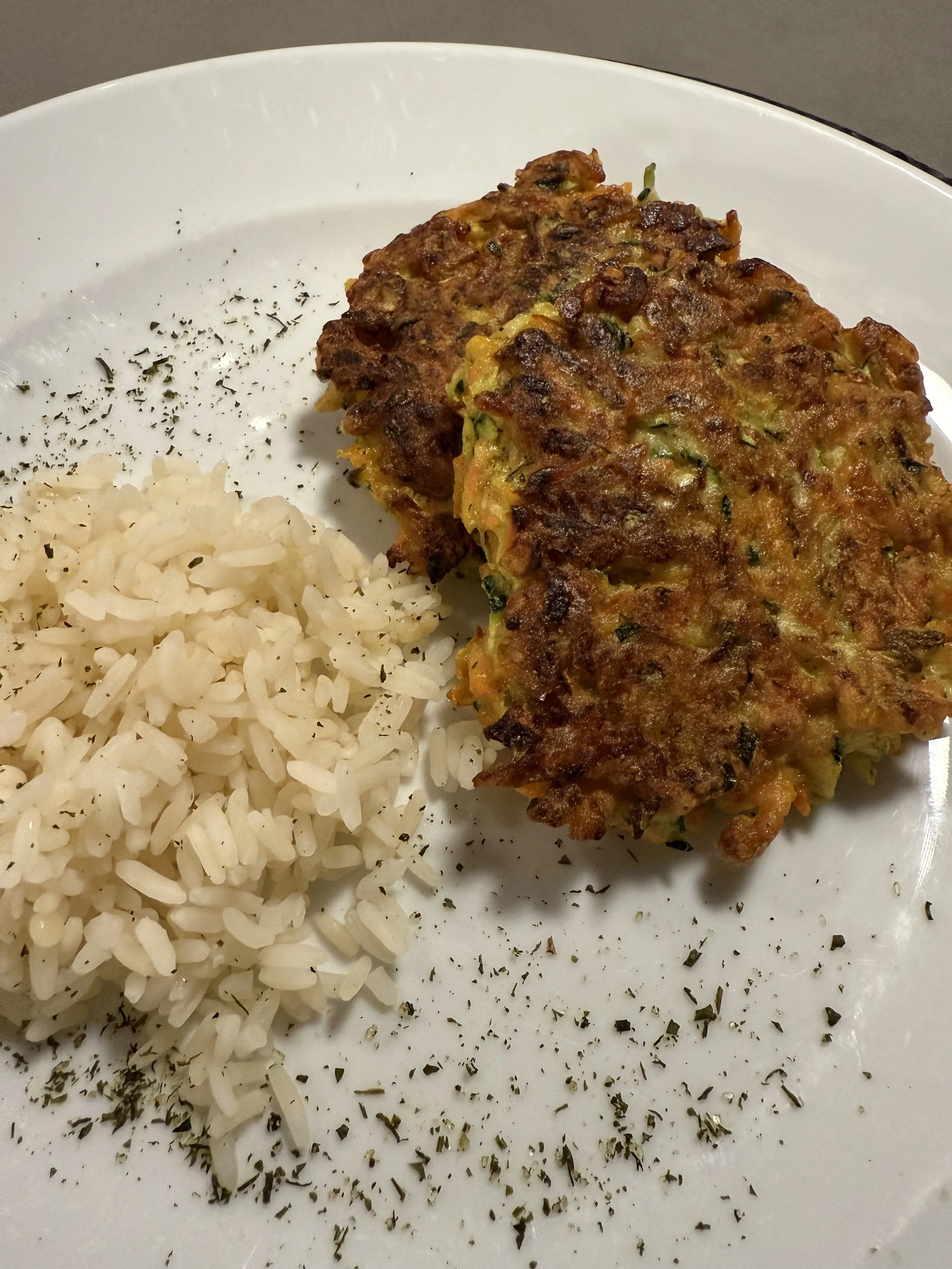 Zucchini Karotten Tätschli