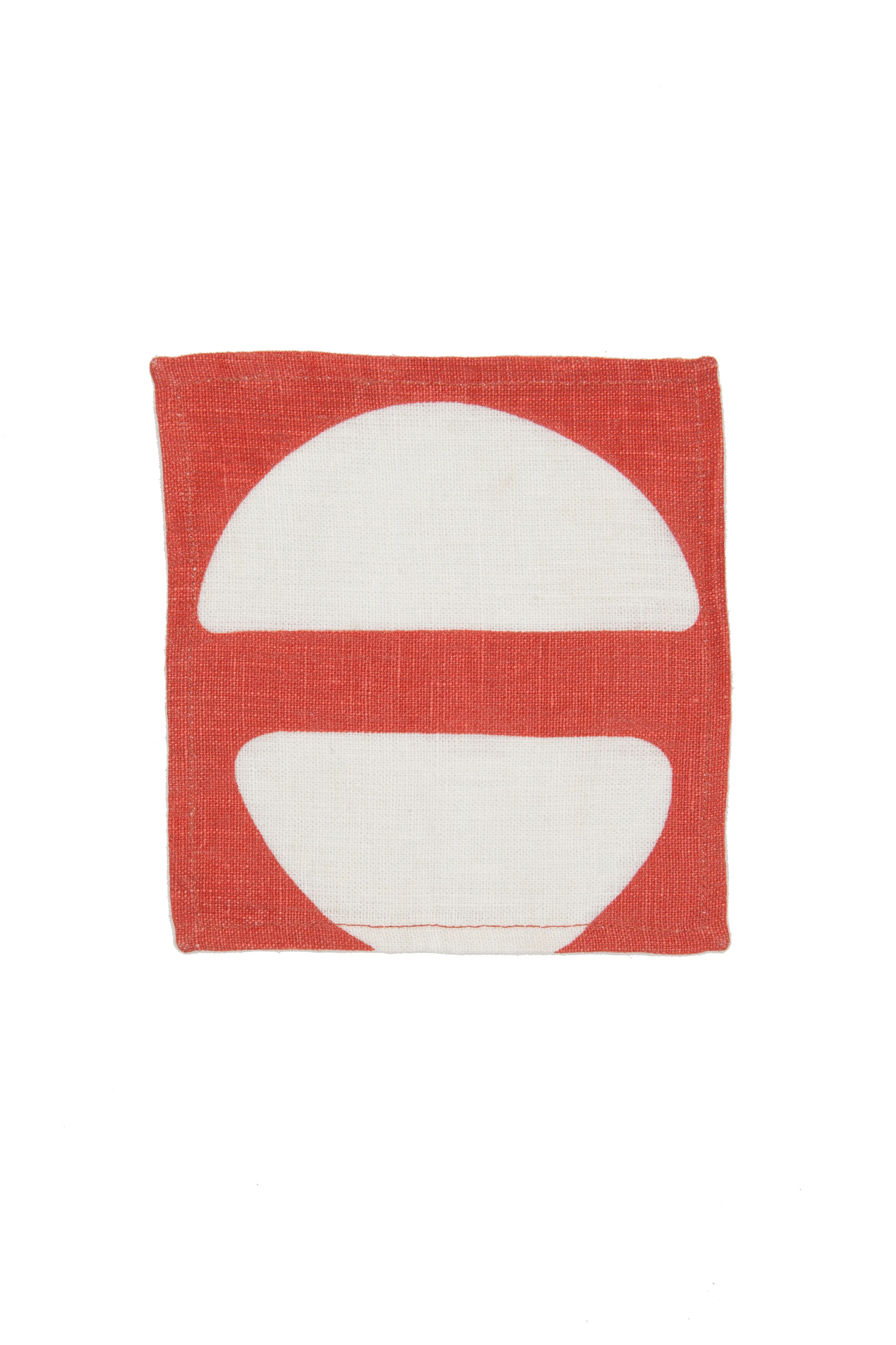 Cocktail Napkin - Red - 1.jpg