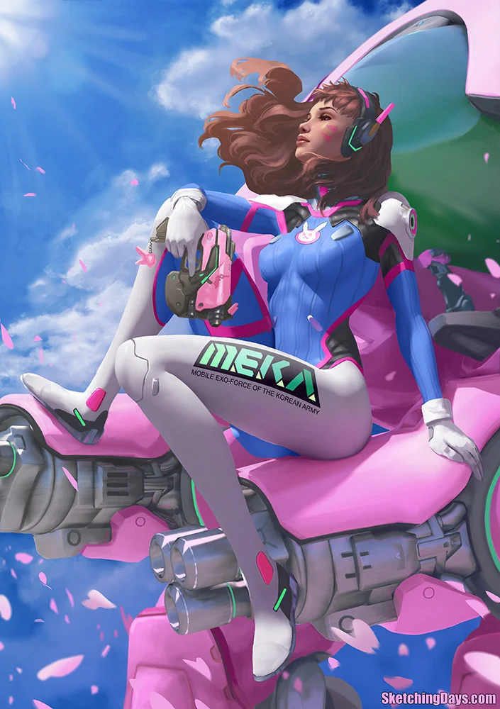 D.Va - Overwatch - BLIZZARD ENTERTAINMENT