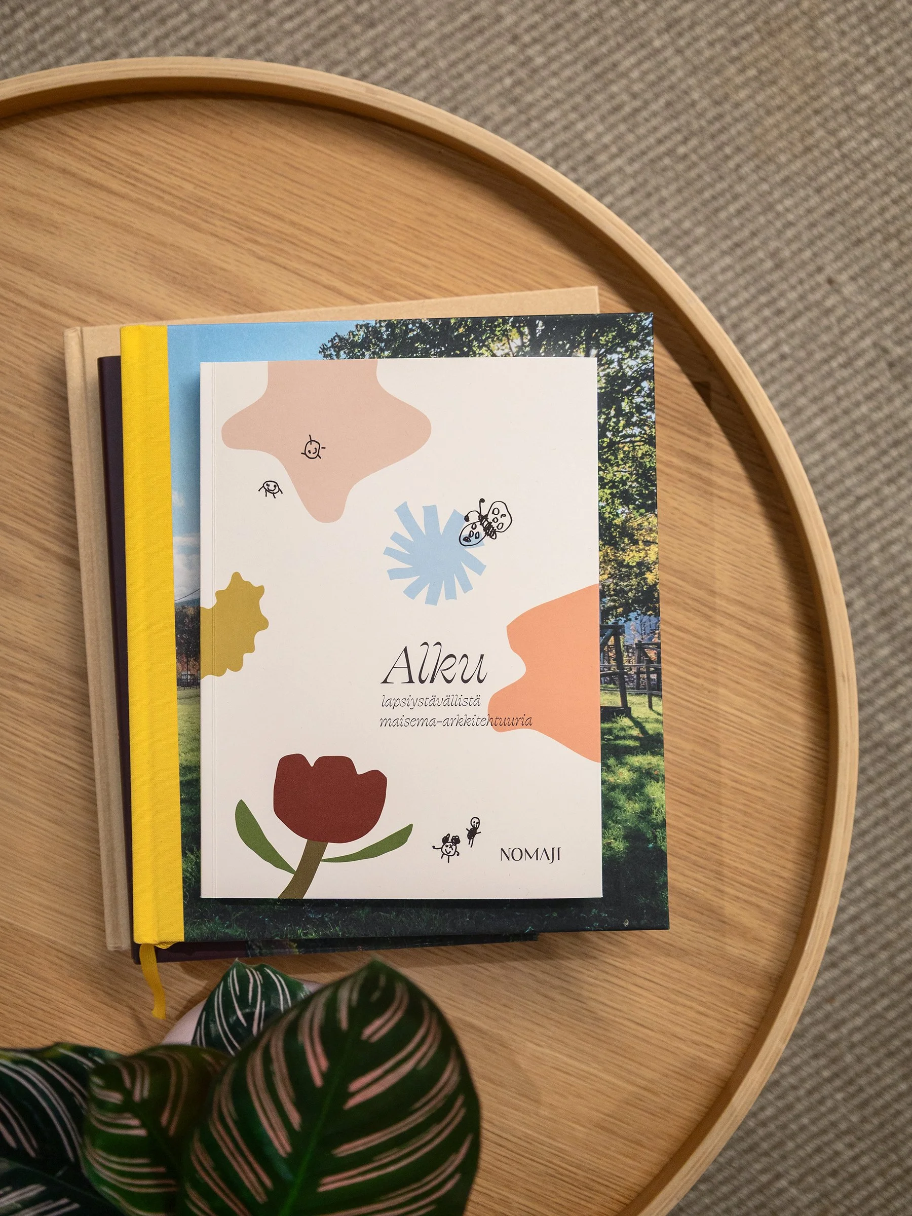   Alku - childfriendly landscape architecture  book.  Nomaji Landscape architects Ltd / Editor, illustrator 
