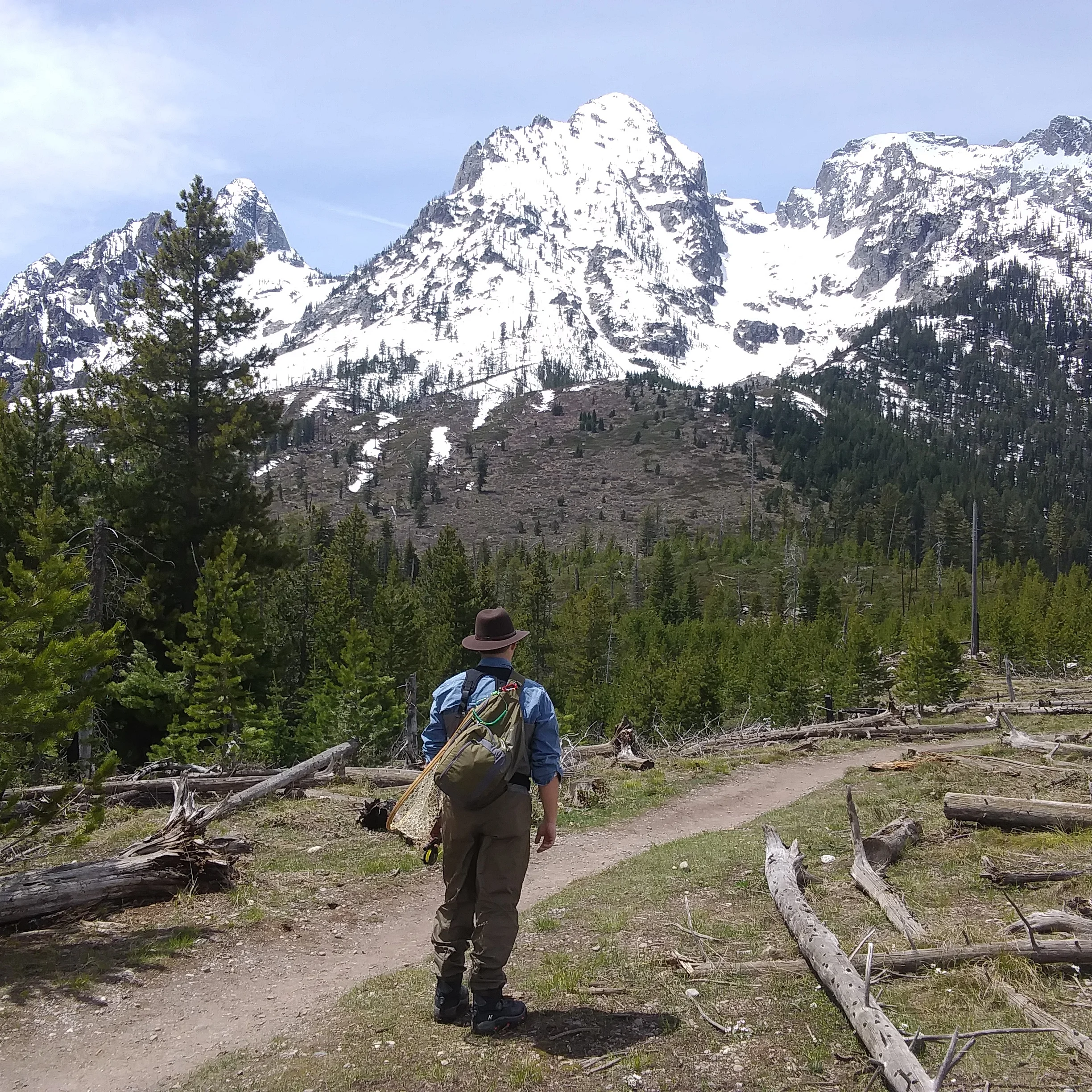 Hazen in the Tetons