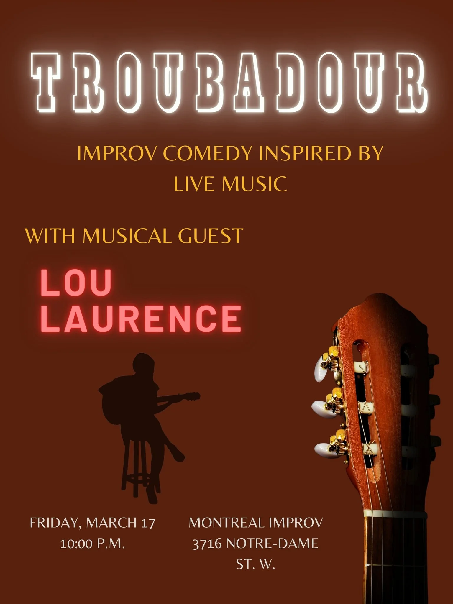 Troubadour - Improv Comedy Inspired by Live Music
