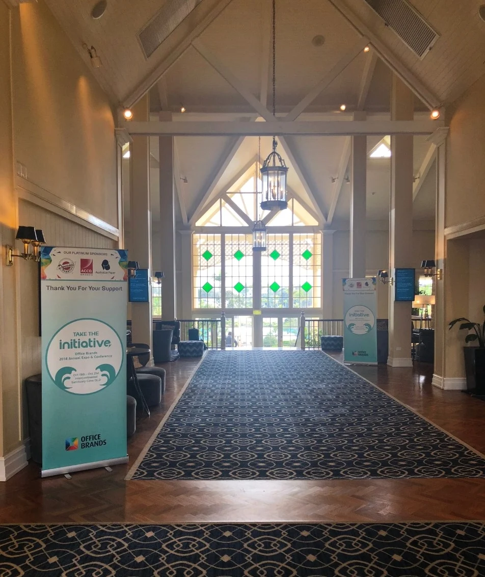 Conference Lobby Pull-up Banners