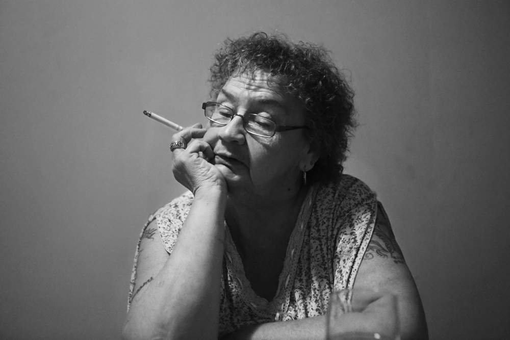 Alice smokes a cigarette while talking about SanDral, her now husband, and his upcoming jail time for a DUI. Since SanDral received his third DUI, it has put significant strain on Alice and SanDral's relationship. "It's been so stressful," Alice explains, "You don't know what's going to happen, you don't know anything." Alice says that SanDral was the first man she completely opened up to. Her bad experience with men started at a young age. Since then, she hasn't been in a healthy relationship. "They hurt me, I was hurt many times," she says, "But SanDral's a very lovable man, he's got a good heart, he means well."